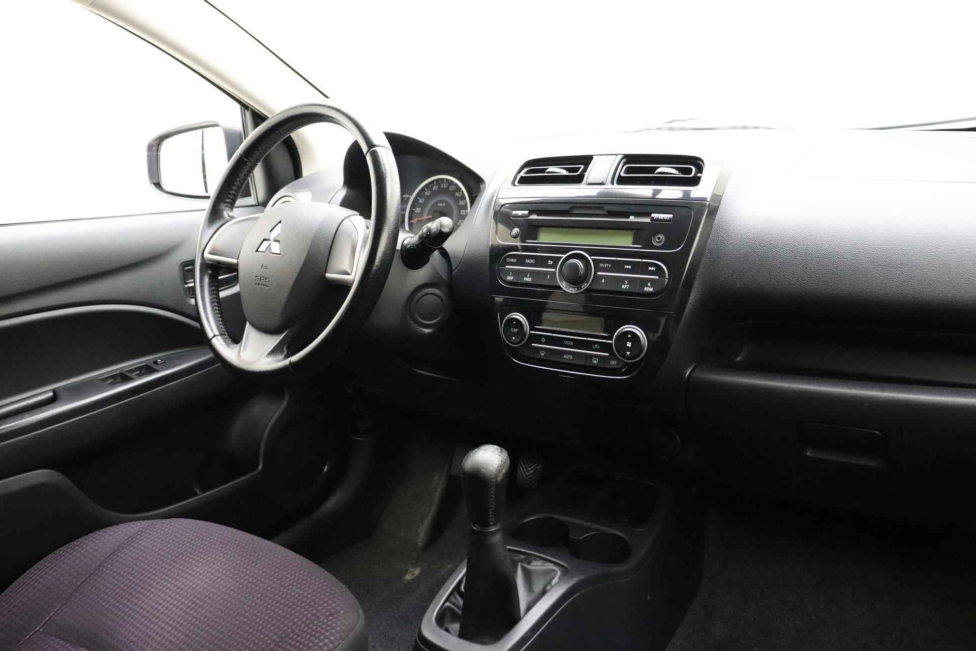 Mitsubishi Space Star 1.0 Intense 70pk | 5 Deurs | Climate Control | El. Ramen | Lichtmetalen Velgen | KeyLess Start - 4/27