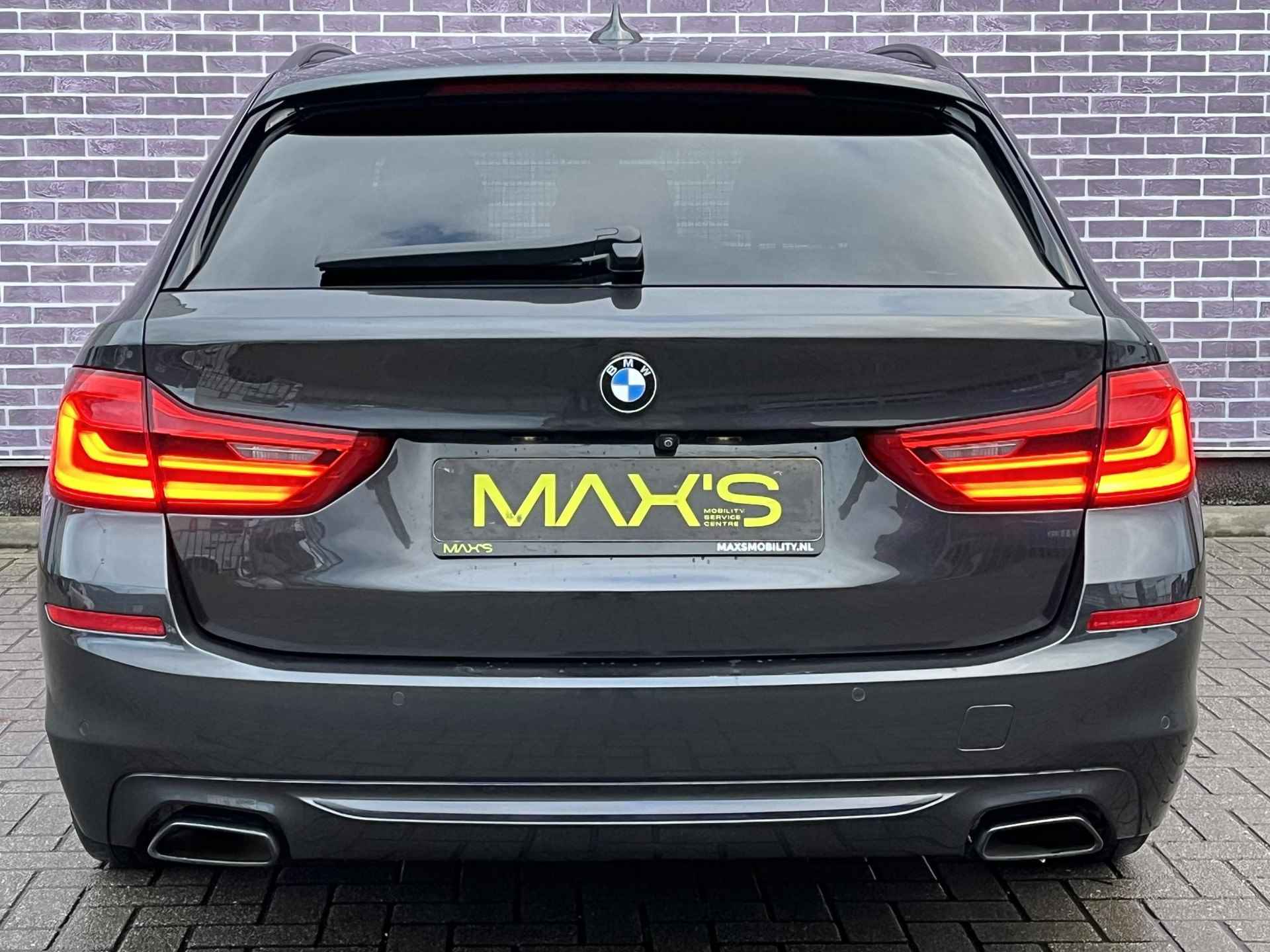 BMW 5-serie Touring 540i xDrive High Executive |Schuif Kanteldak | Achteruitrijcamera | Apple Carplay | Leer | Stoelverwarming | Sportonderstel | Keyless | Adaptive Cruisecontrole | PDC |Parkeersensoren| - 16/49