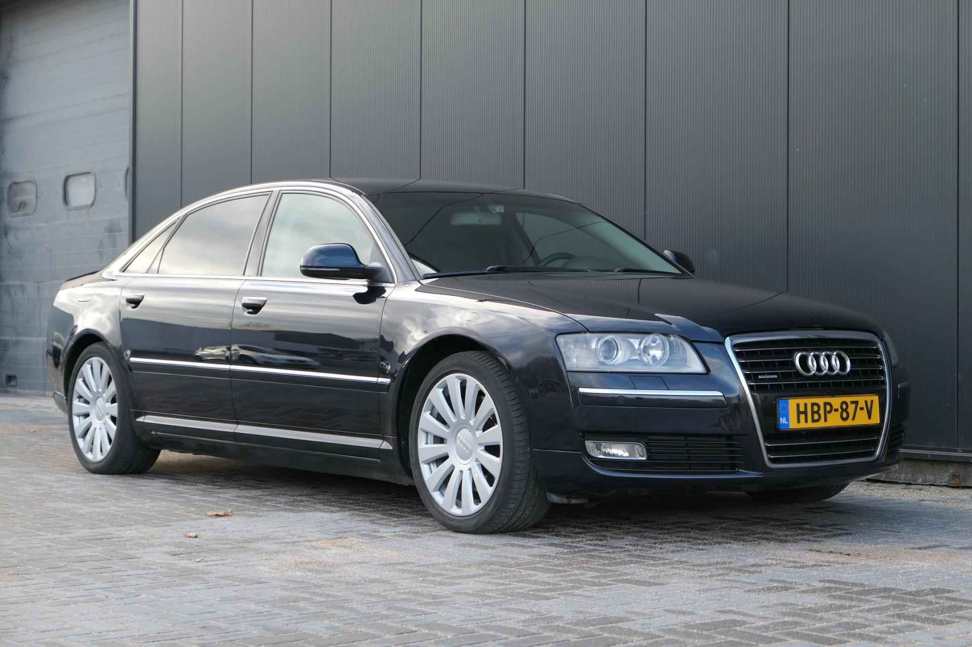 Audi A8 4.2 FSI Quattro Lang V8 350pk Facelift Leder Navi Youngtimer - 9/33