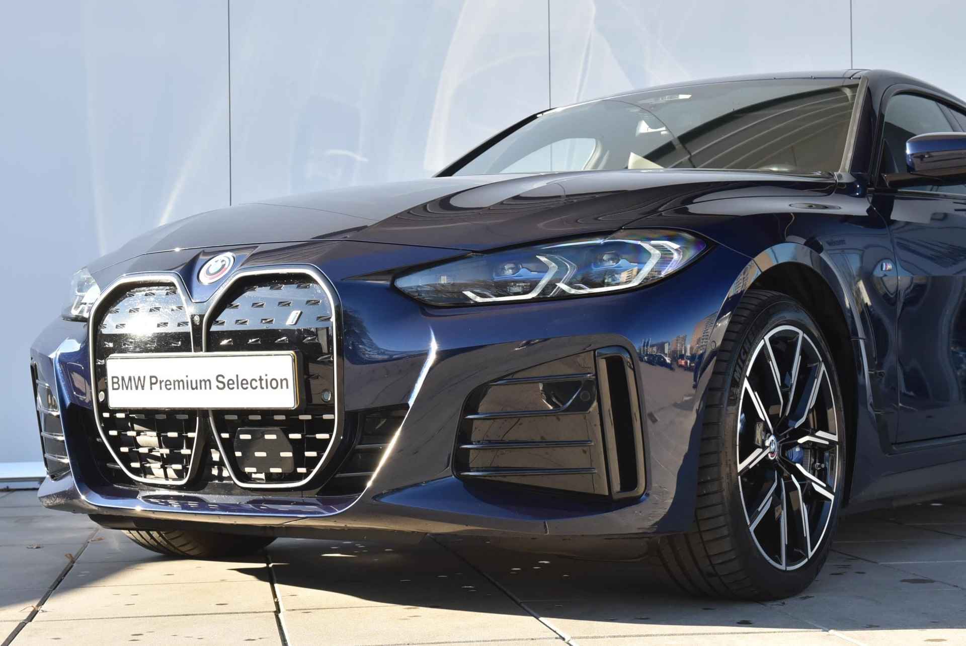 BMW i4 eDrive40 High Executive M-Sport / Laser / Schuifdak / 19" / Comfort Acces / Auto Pilot - 19/25