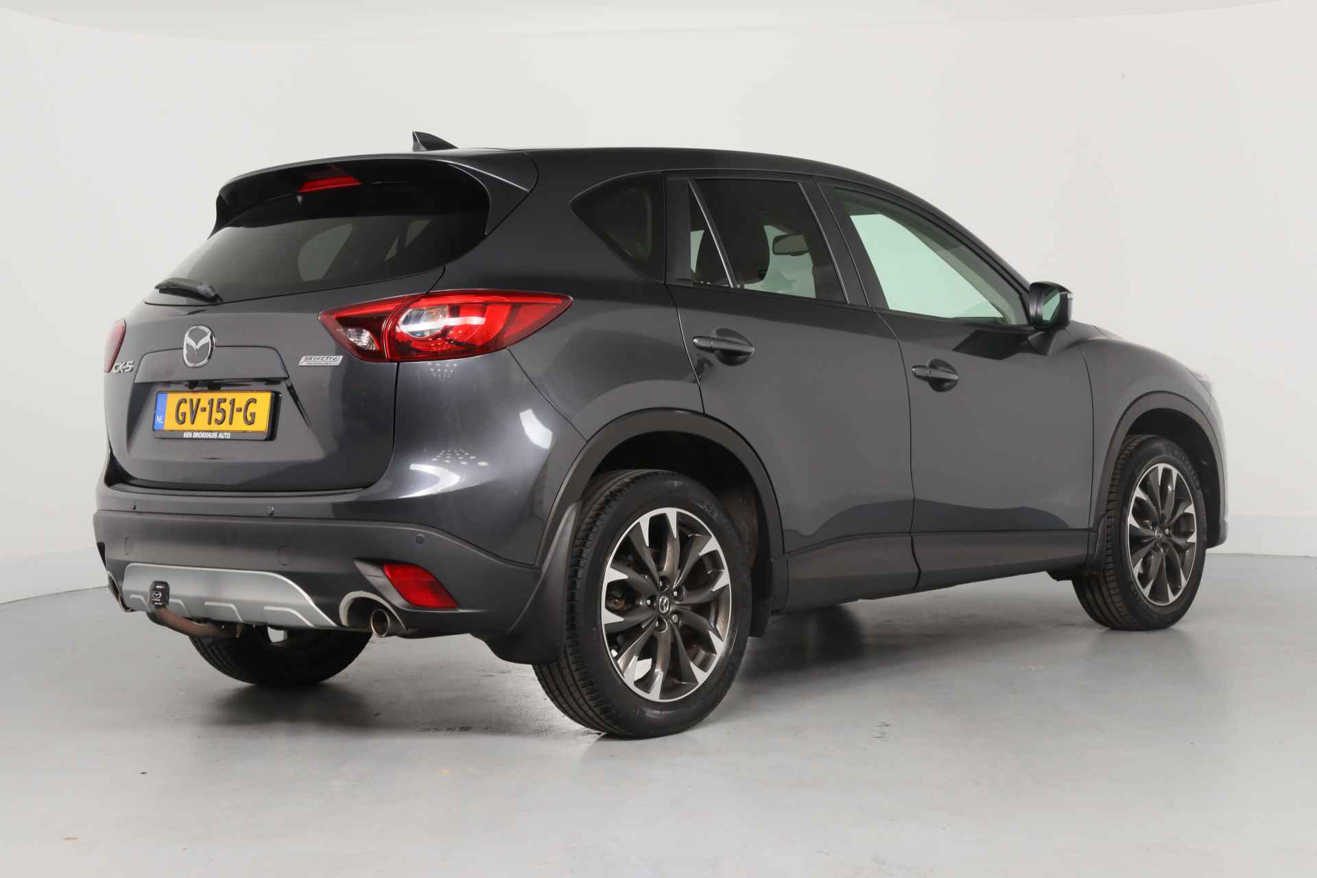 Mazda CX-5 2.0 SkyActiv-G 165 TS+ 2WD | Trekhaak | BOSE | Memory Zetels | Clima | Leder | Camera | Navi | Stoelverwarming | Keyless | Parke - 4/34