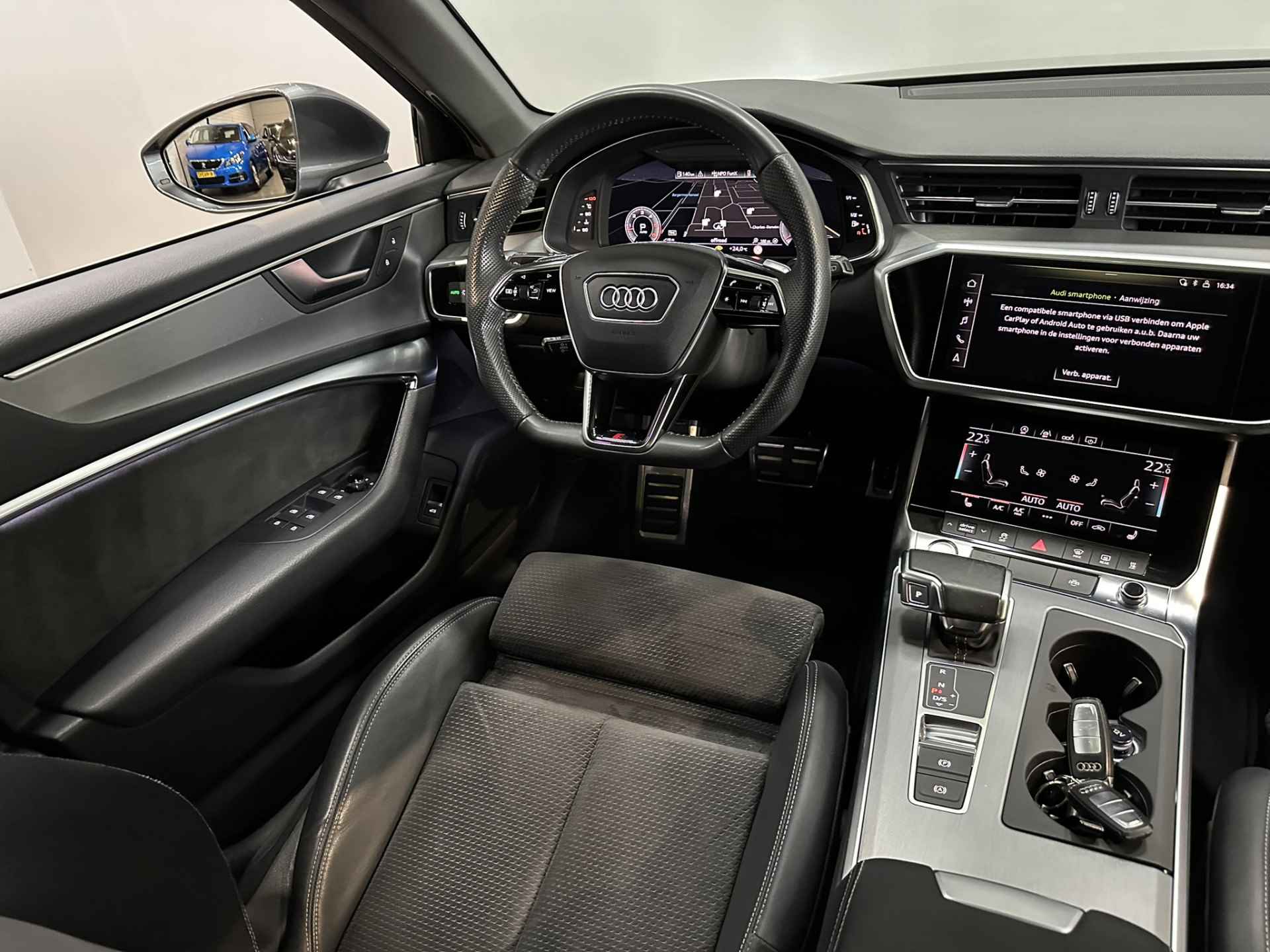 Audi A6 Avant 50 TDI quattro Sport Pro Line S 3x S Line | Airco ECC | Panorama | LED | Adaptive Cruise | Virtual | Trekhaak | B&O | Apple Carplay Android Auto | Isofix | - 35/55