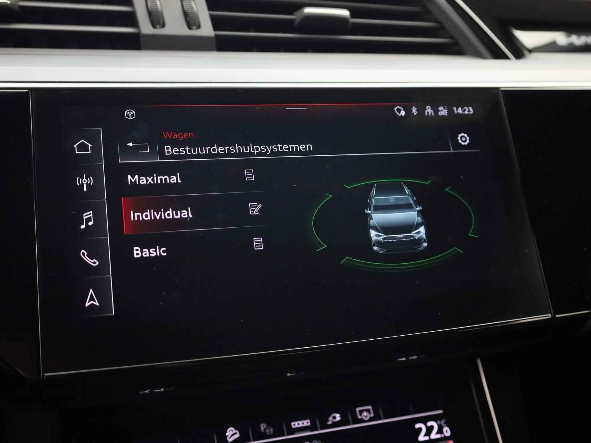 Audi e-tron 55 quattro Advanced 300kW/408PK 95 kWh · Navigatie · Luchtvering · Camera+Parkeersensoren - 16/48