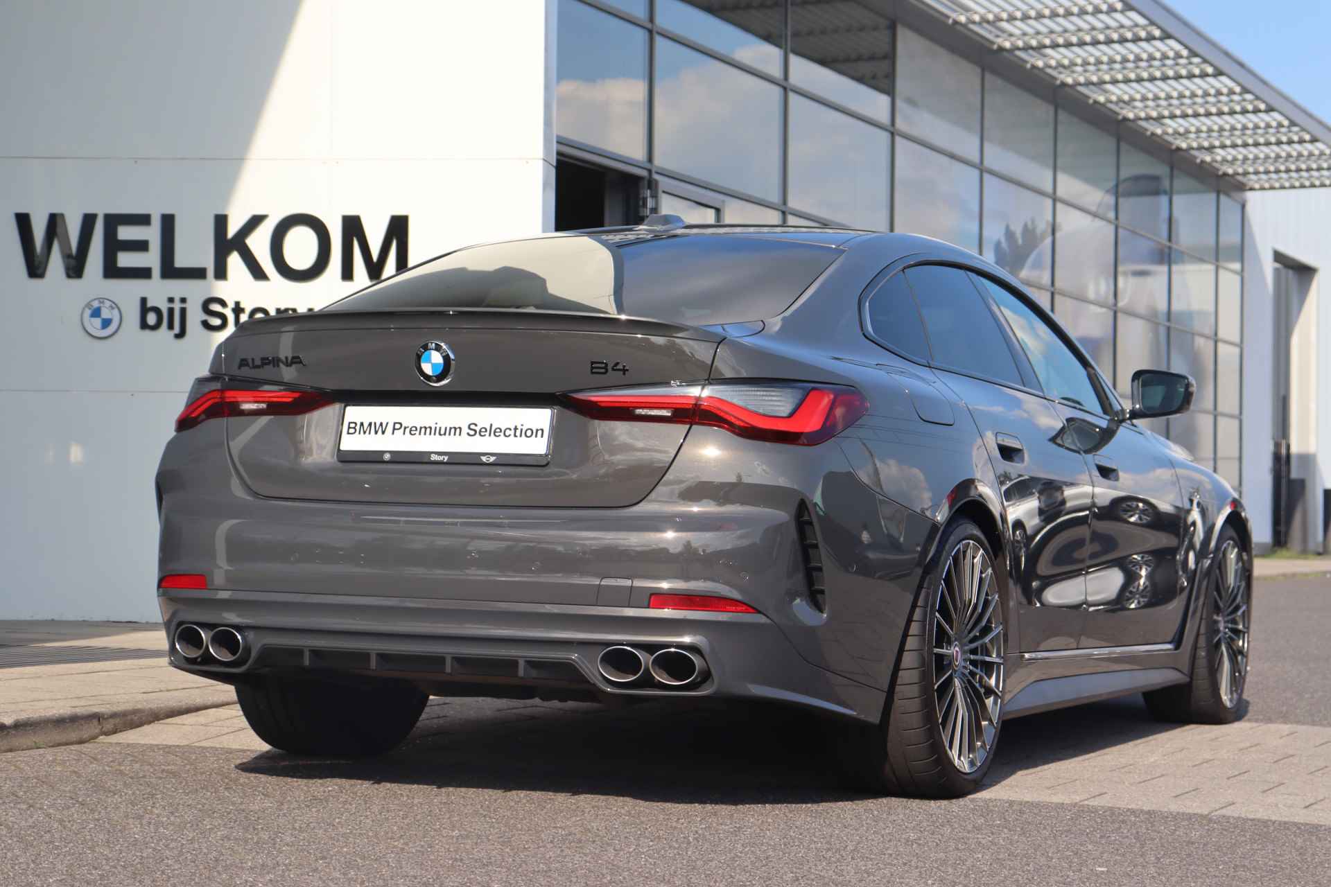 BMW 4 Alpina B4 / Driving Assistant Professional / Head Up DIsplay / Harman Kardon / Comfort Access / Surround View / Apple Carplay / Memory Seats / Panoramadak - 8/36