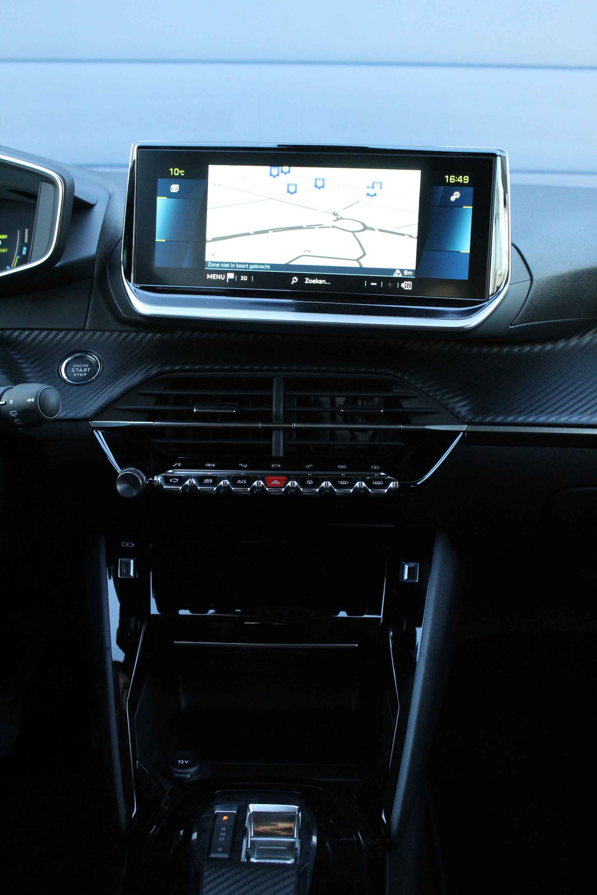 Peugeot e-208 Allure Pack | 3D Nav. + Display | Full LED | Cam | Half leder | LMV 16'' | PDC | Carplay | Climate & - 11/52