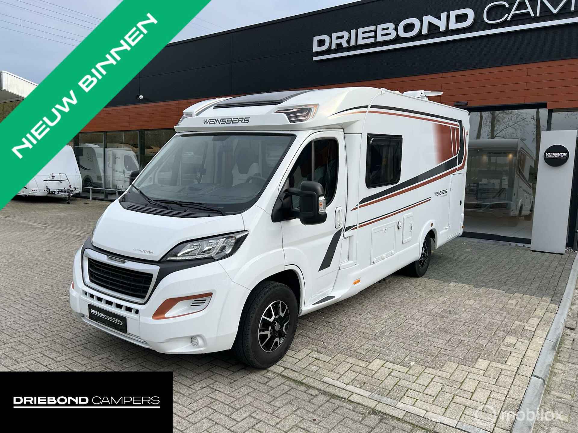 Weinsberg 600 MEG Pepper Edition Enkele Bedden Luifel Grote Garage - 3/28