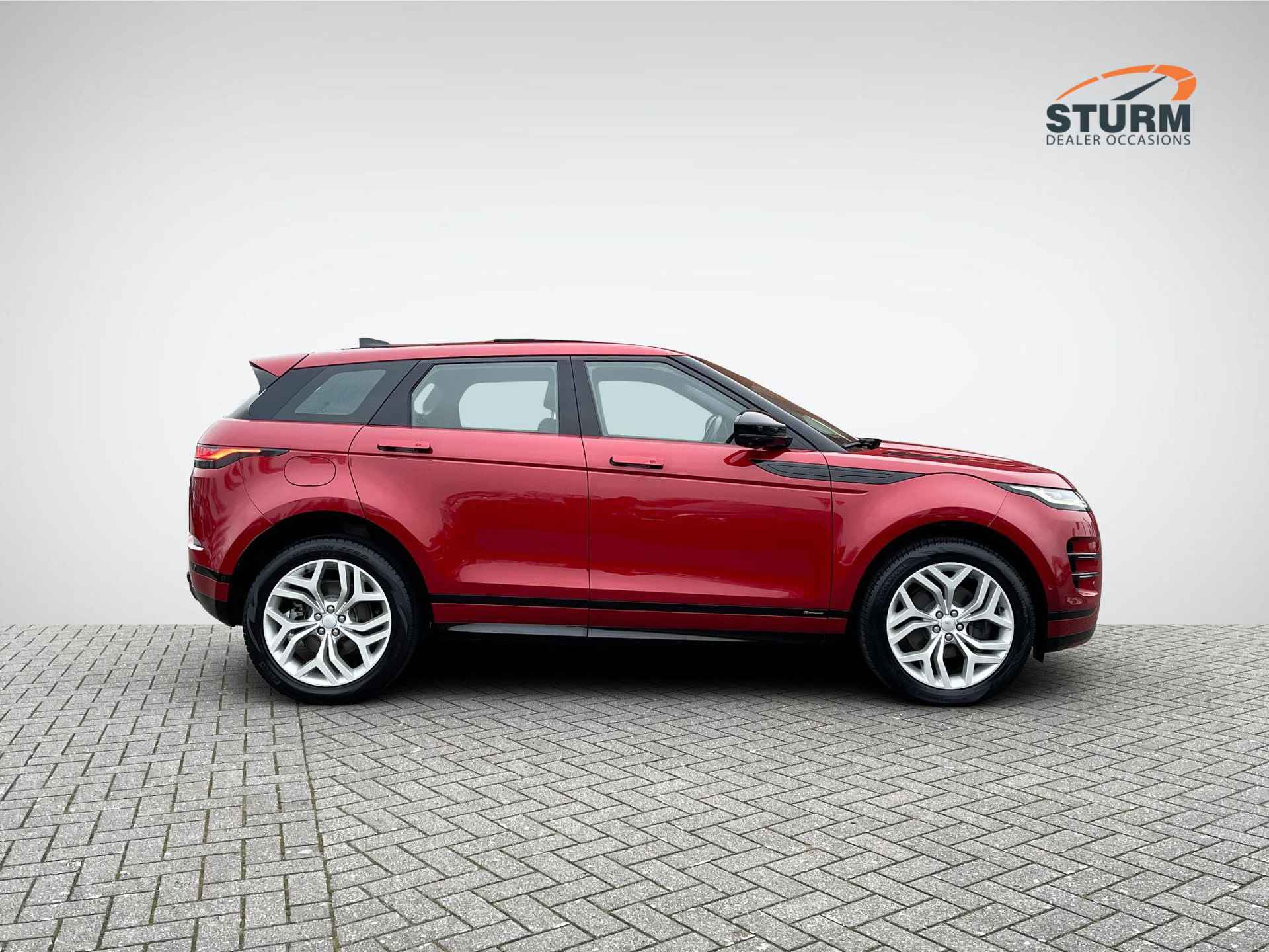 Land Rover Range Rover Evoque 1.5 P300e AWD R-Dynamic HSE | Tekhaak Afneembaar | Panoramadak | Stuur- + Stoelverwarming | Navigatie | 360° Camera | Geheugenstoel | Rijklaarprijs! - 3/34