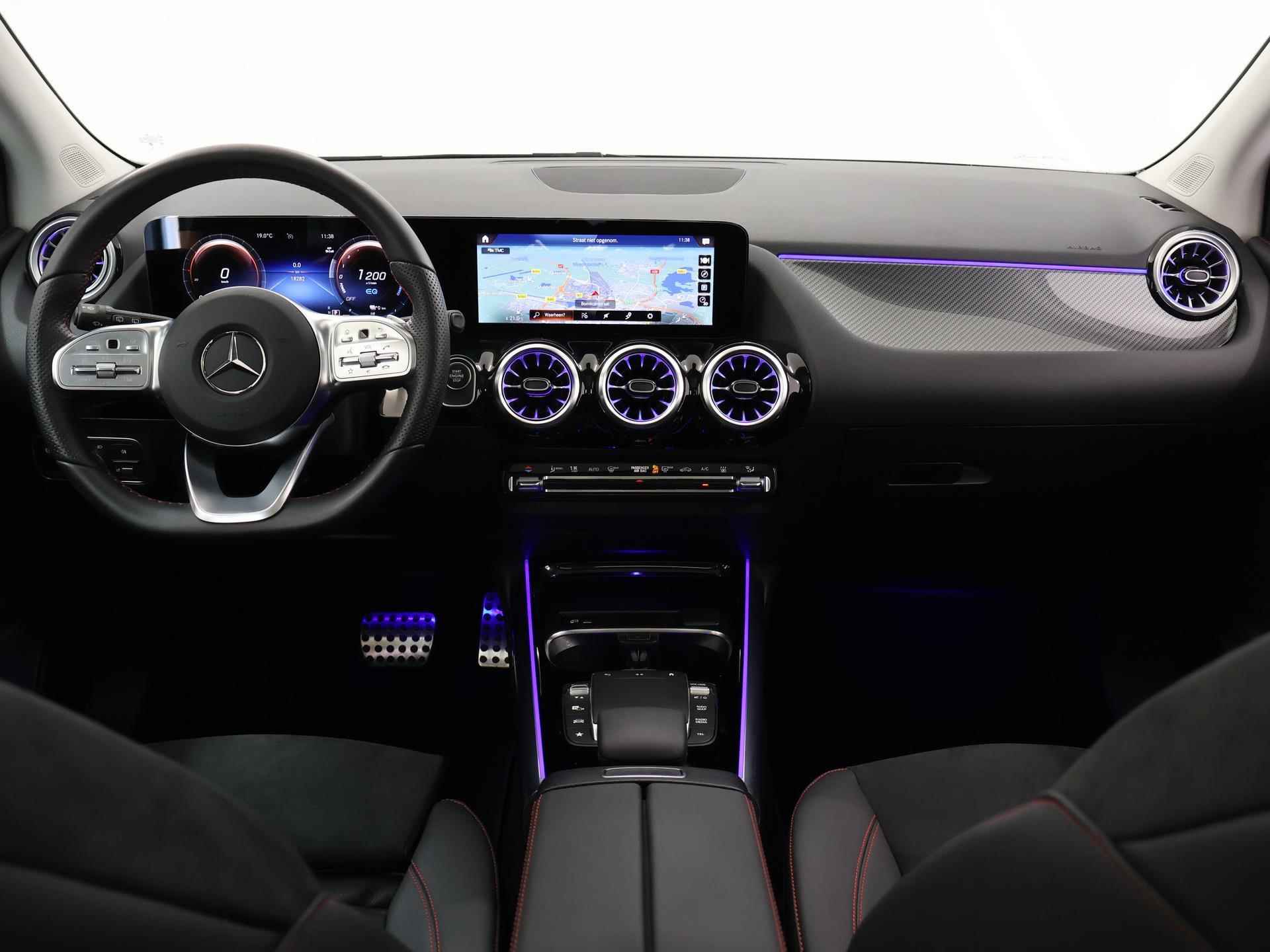 Mercedes-Benz B-klasse 250 e AMG Line | Panoramadak | Widescreen | Sfeerverlichting | Navigatie | Carplay | Stoelverwarming | Mercedes LED | - 9/44