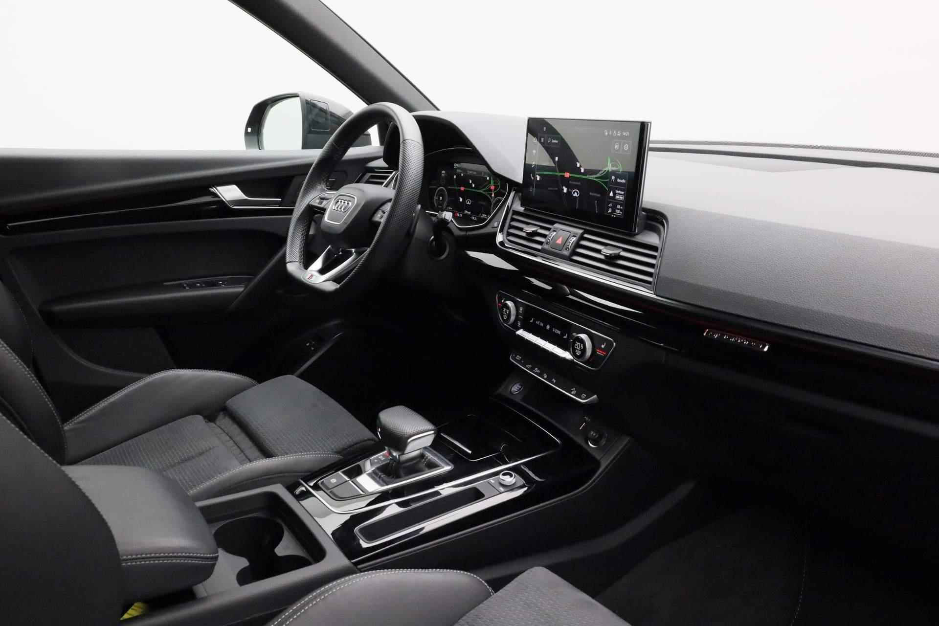 Audi Q5 Sportback 50 TFSI e 299PK S-tronic S edition | Pano | Trekhaak | 21 inch | Matrix LED | 360 camera | ACC | Zwart optiek - 42/48