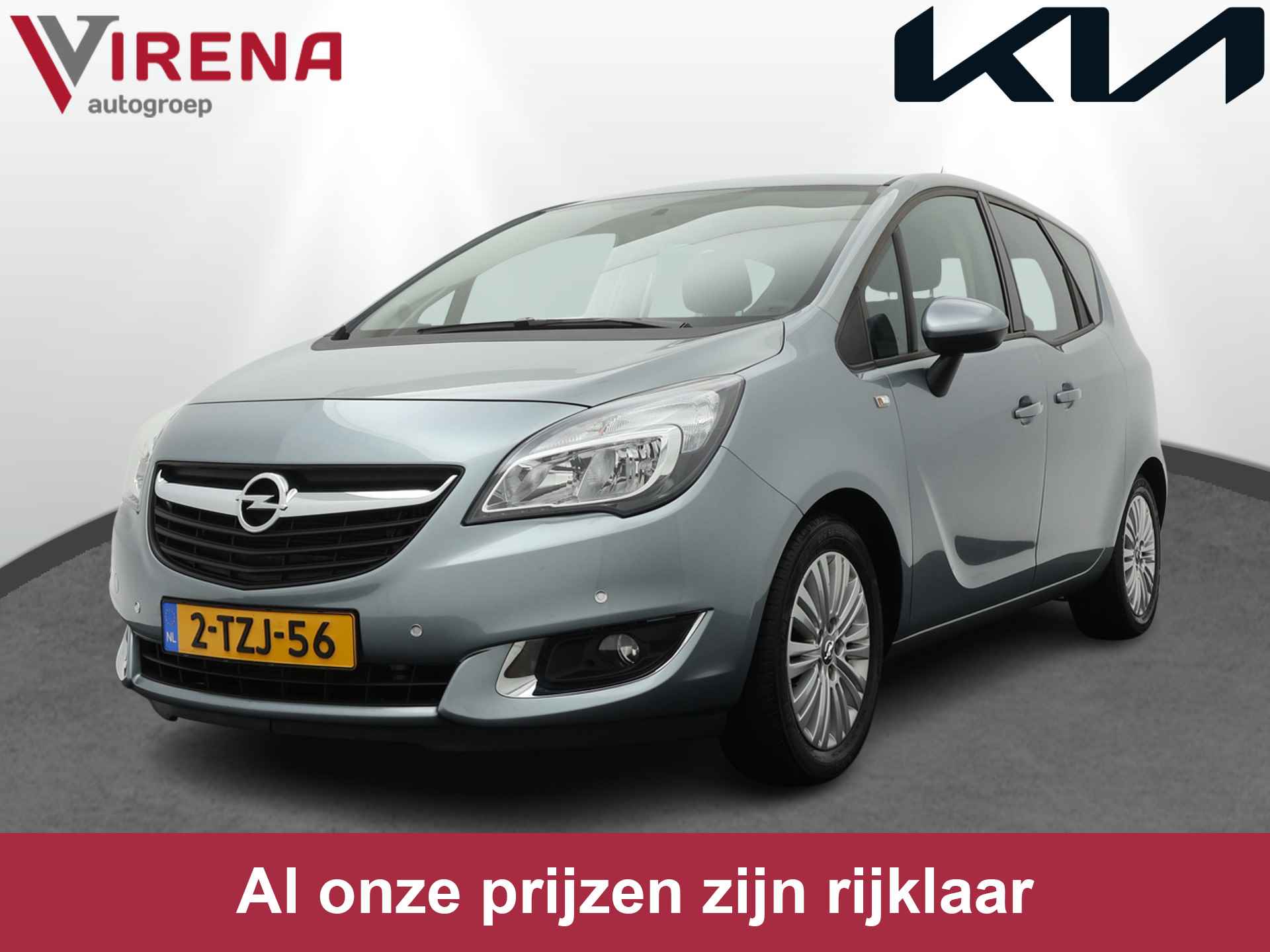 Opel Meriva 1.4 Turbo Design Edition 141PK - Trekhaak - Airco - Cruise control - Hoge instap - Parkeersensoren - 12 maanden Bovag garantie - 1/38
