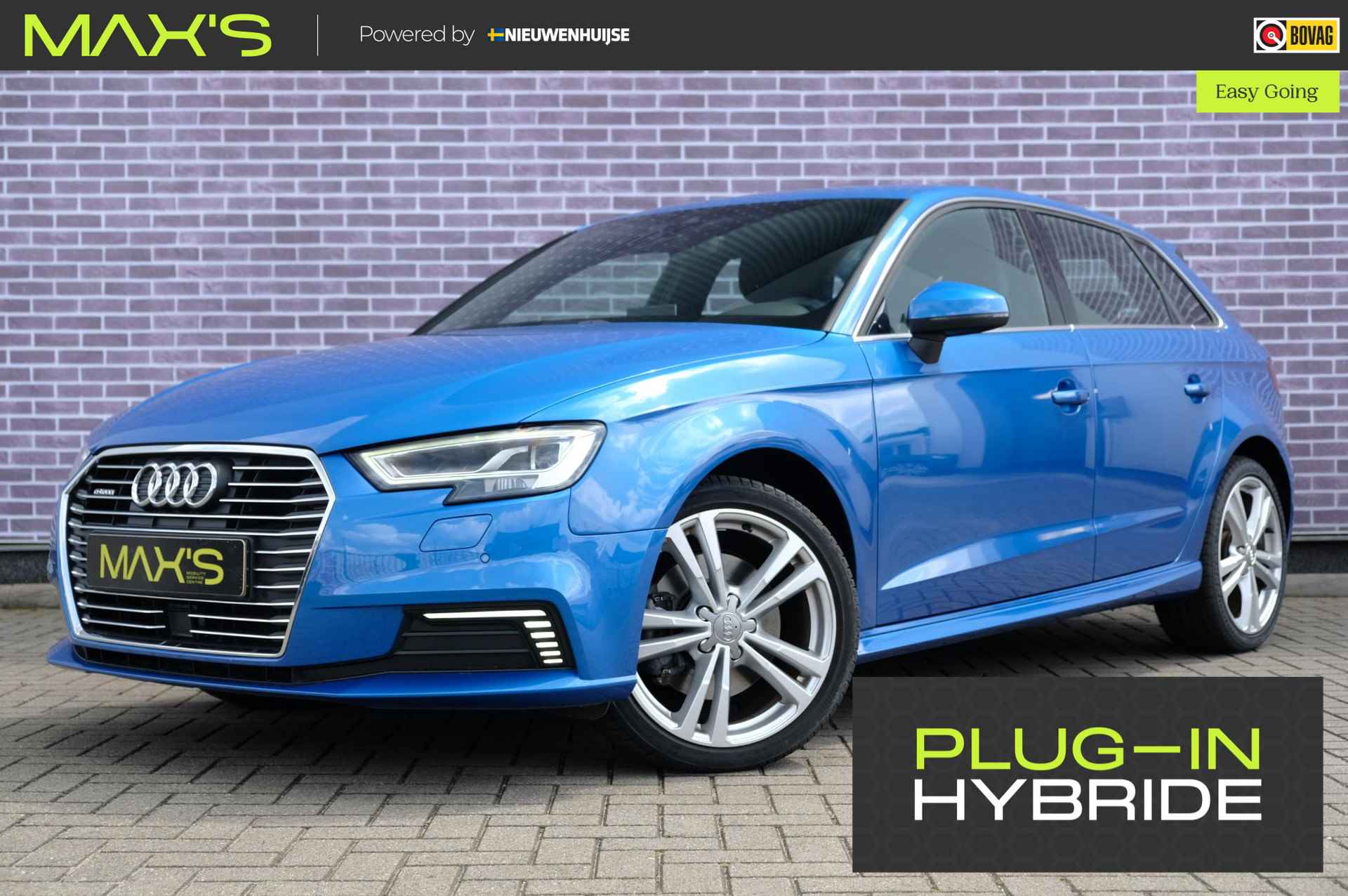 Audi A3 Sportback 40 e-tron Advance Sport | S-Line | Plug-In | Navi | Virtual Cockpit | Leder | Cruise/Climate Control | Stoelverwarming - 1/38