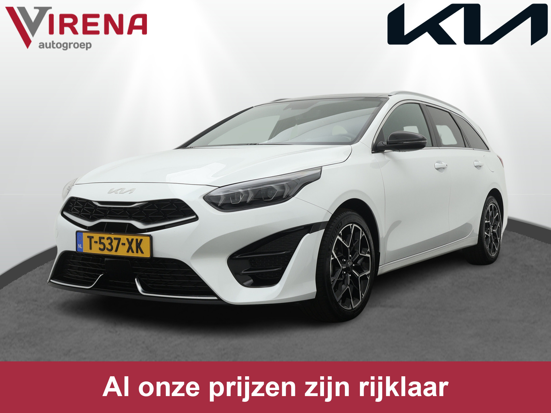 Kia Ceed Sportswagon 1.0 T-GDi GT-Line - Schuifdak - Sportstoelen - Navigatie - Stoelverwarming - Fabrieksgarantie tot 10-2030