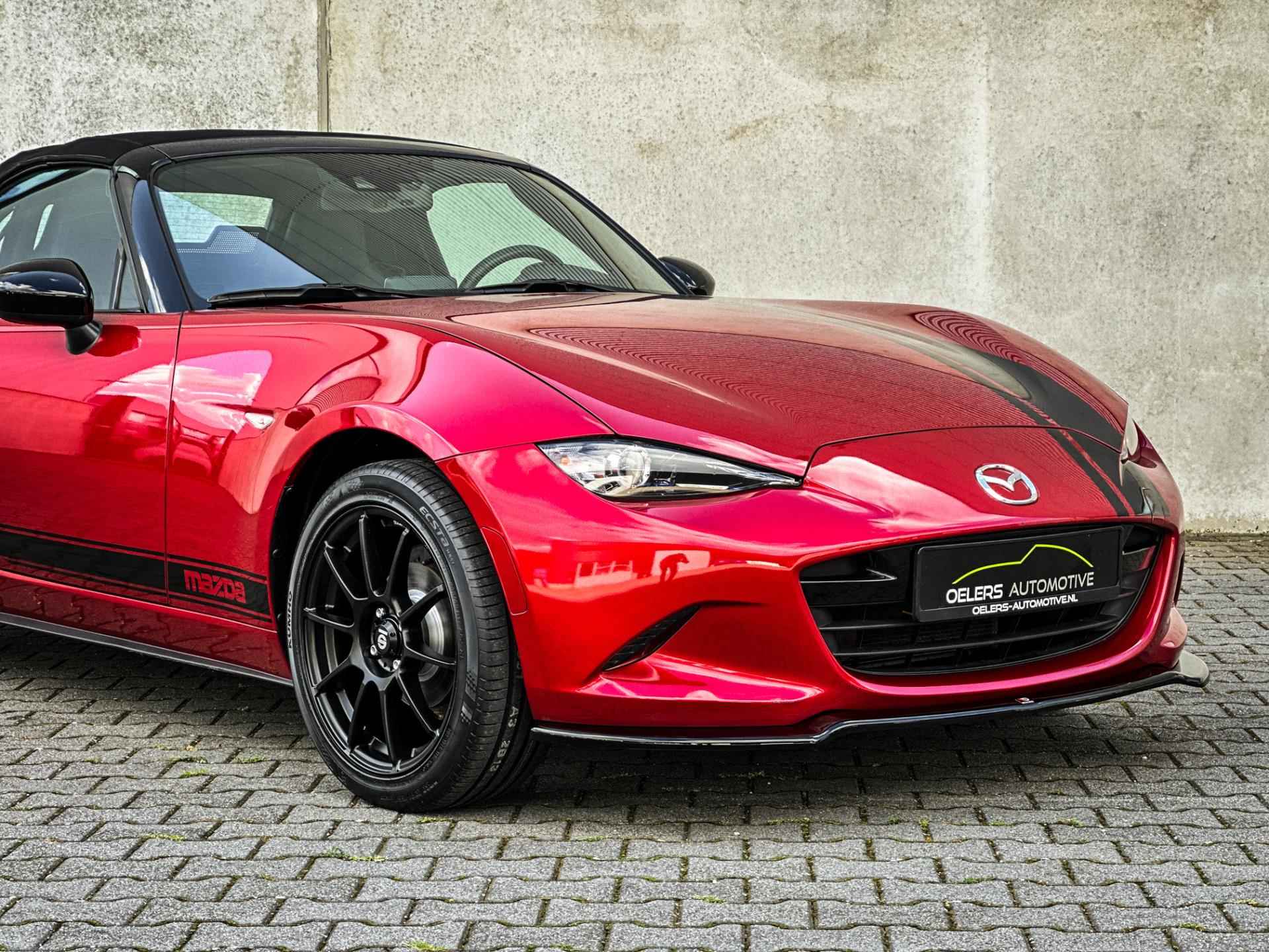 Mazda MX-5 1.5 SkyActiv-G 131 GT-M Sport | Clima | Cruise | Navi | Maxton Design | Sparco velgen | Gaaf! | - 7/43