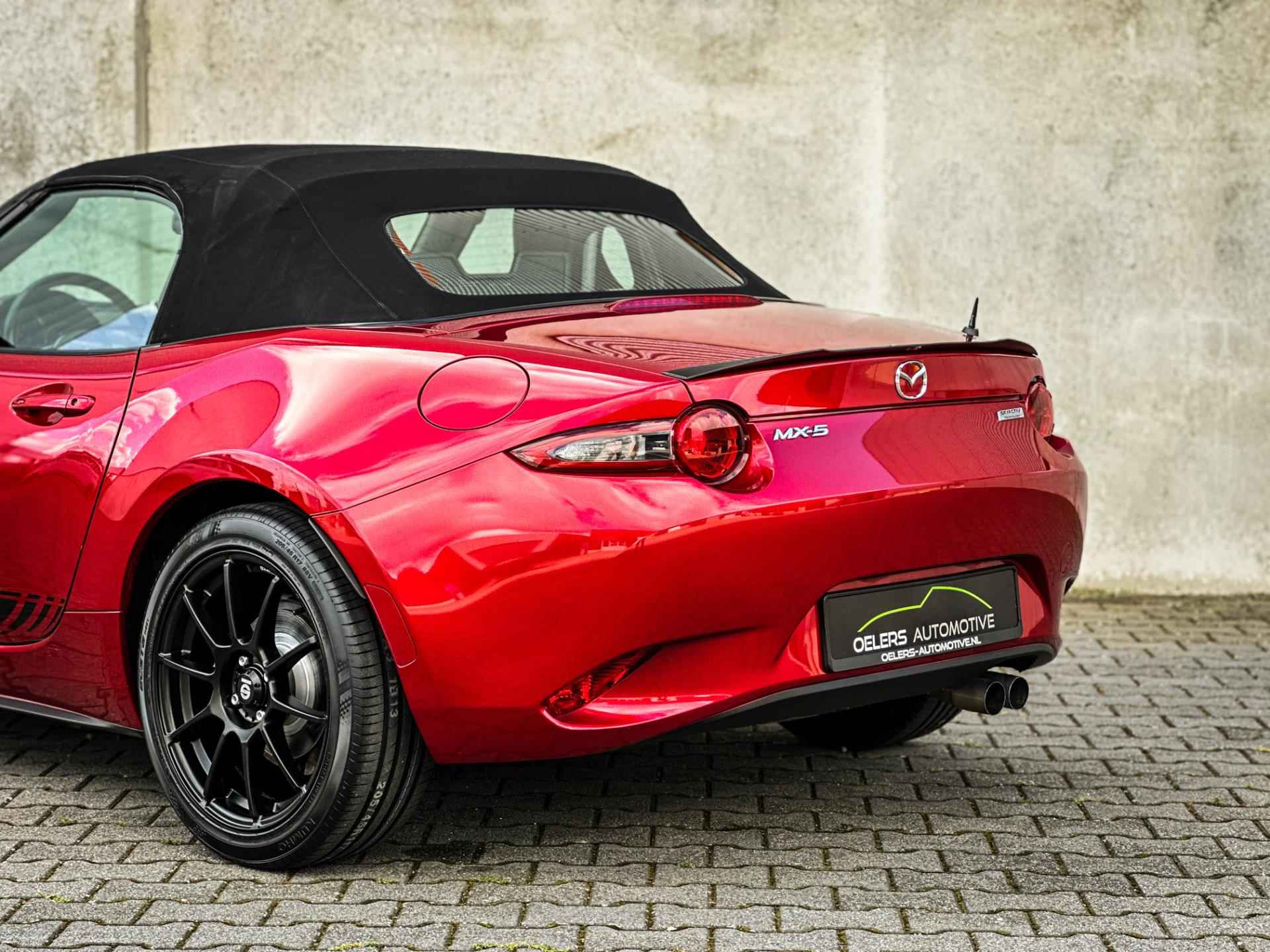 Mazda MX-5 1.5 SkyActiv-G 131 GT-M Sport | Clima | Cruise | Navi | Maxton Design | Sparco velgen | Gaaf! | - 8/43