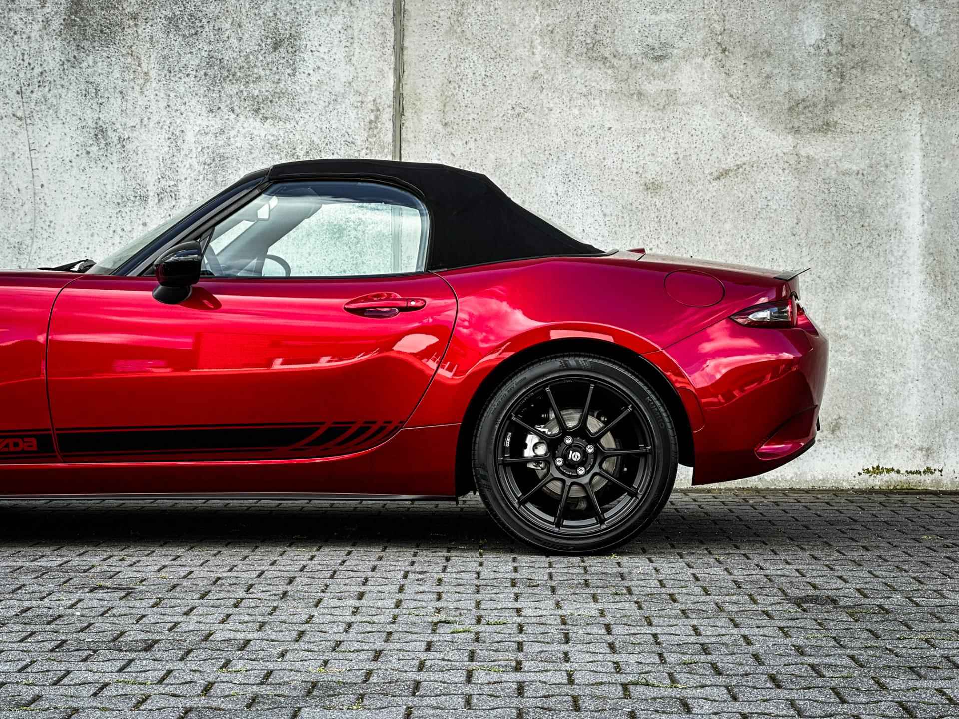 Mazda MX-5 1.5 SkyActiv-G 131 GT-M Sport | Clima | Cruise | Navi | Maxton Design | Sparco velgen | Gaaf! | - 11/43