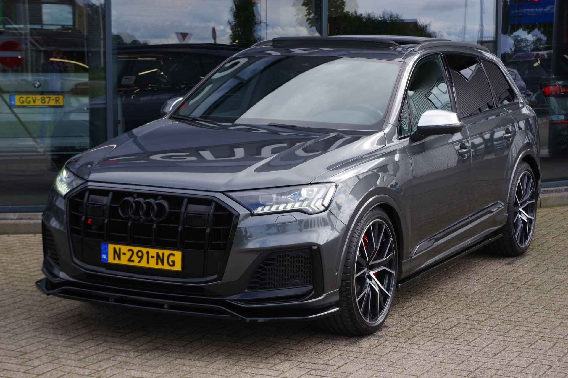 Audi Q7 4.0 TDI SQ7 435 PK V8 Quattro 7p, Panoramadak, Trekhaak, 4-Wielsturing, BOSE, Laser-LED, 22" LM - 6/40