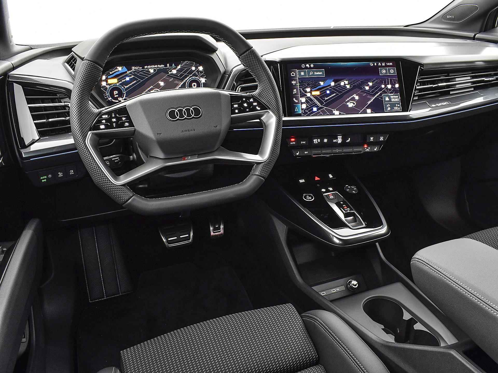 Audi Q4 Sportback e-tron 45 S Edition 82 kWh ·Assistentiepakket plus·Sonos premium sound·Lichtpakket plus ambient light· - 21/39