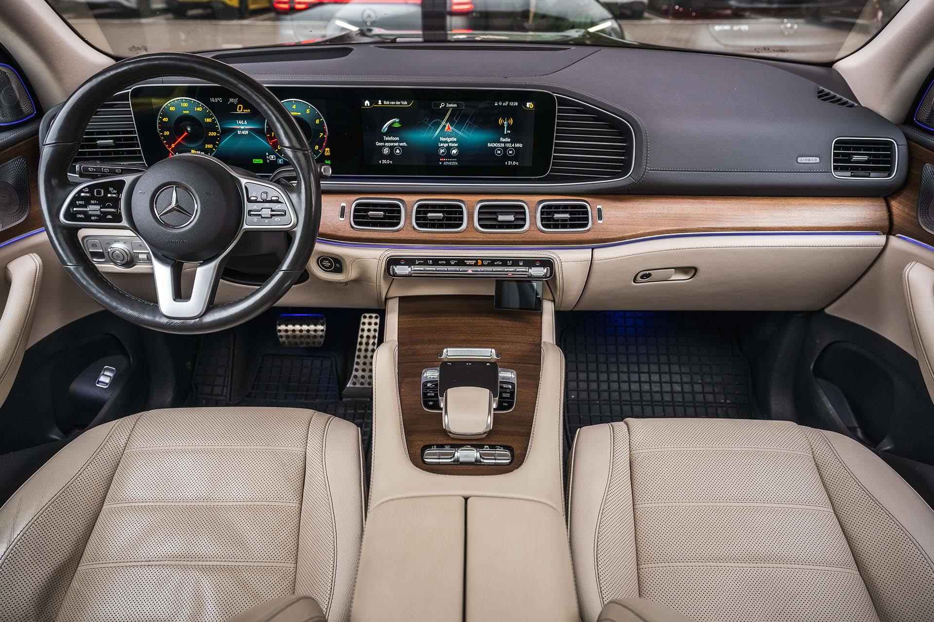 Mercedes-Benz GLS 580 4MATIC Premium Plus AMG | Standkachel | Luchtvering / E-active body control | Trekhaak | Rij-assistentiepakket | Keyless Go | 21'' velgen | Multicontourstoelen | - 15/39