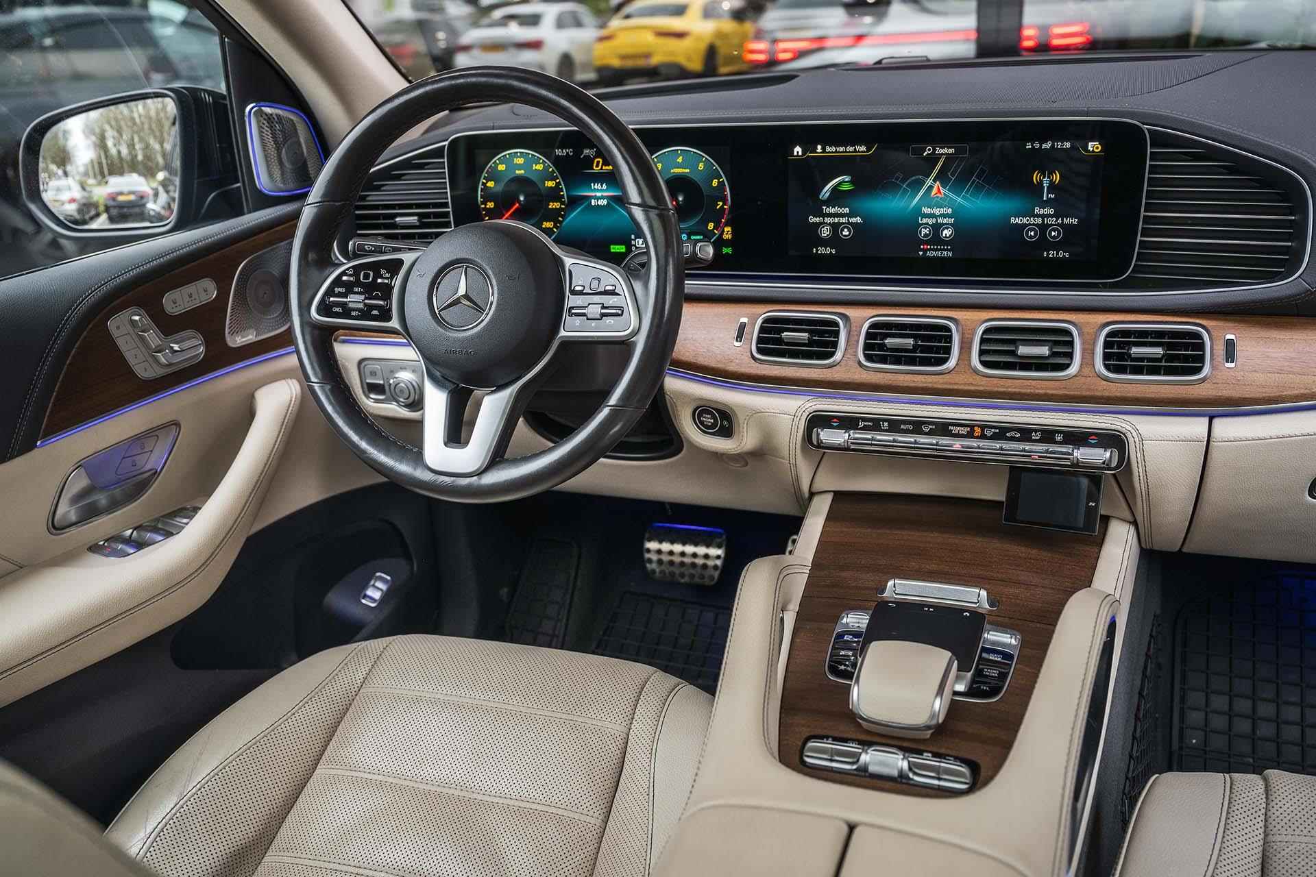 Mercedes-Benz GLS 580 4MATIC Premium Plus AMG | Standkachel | Luchtvering / E-active body control | Trekhaak | Rij-assistentiepakket | Keyless Go | 21'' velgen | Multicontourstoelen | - 16/39