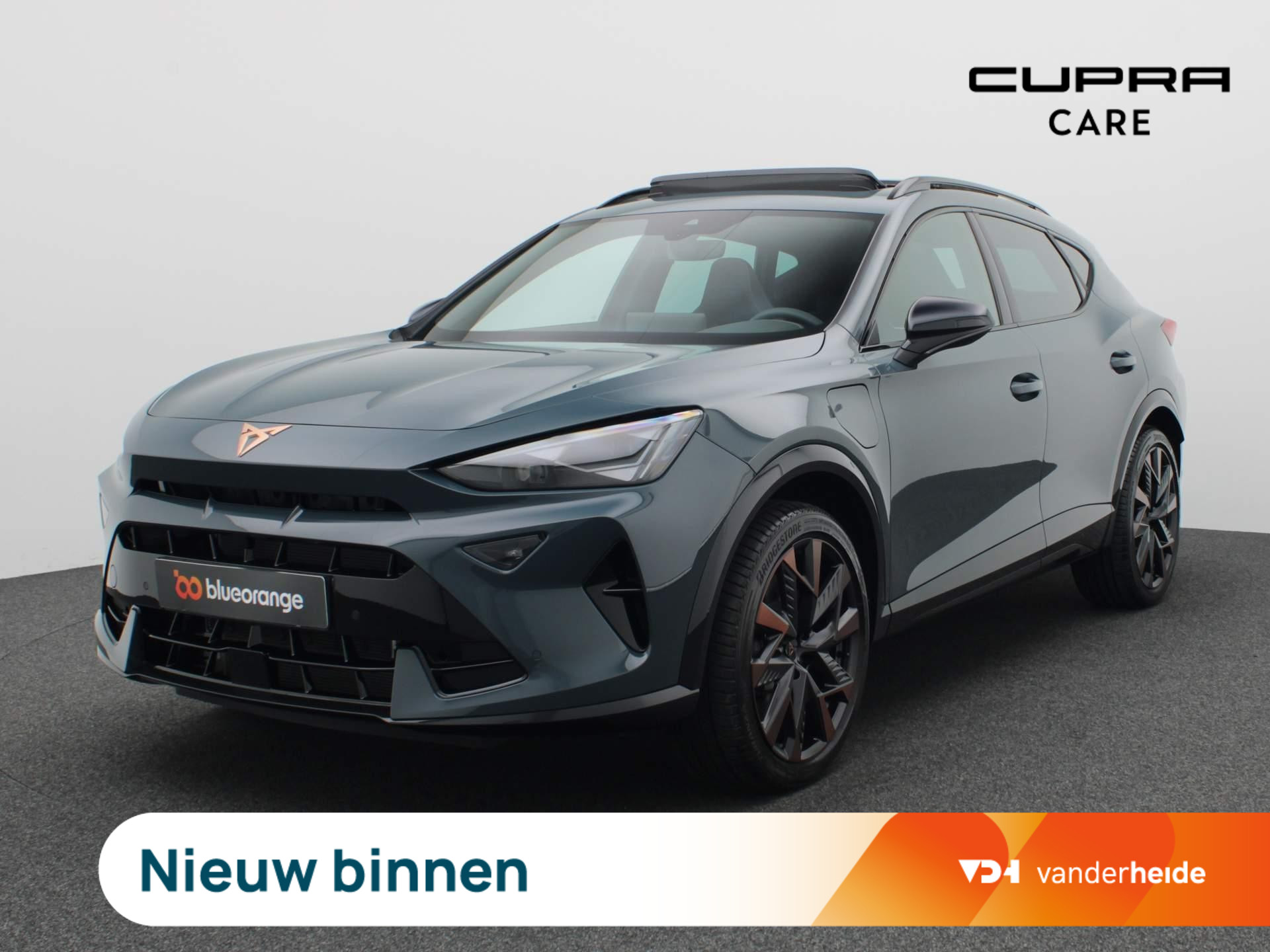 CUPRA Formentor 1.5 TSI e-Hybrid VZ Performance 272PK DSG Matrix-led, Sennheiser geluidssysteem, pano-schuifdak, side assist, Adaptive cruise, achteruitrijcamera, Keyless, 19" LM Velgen