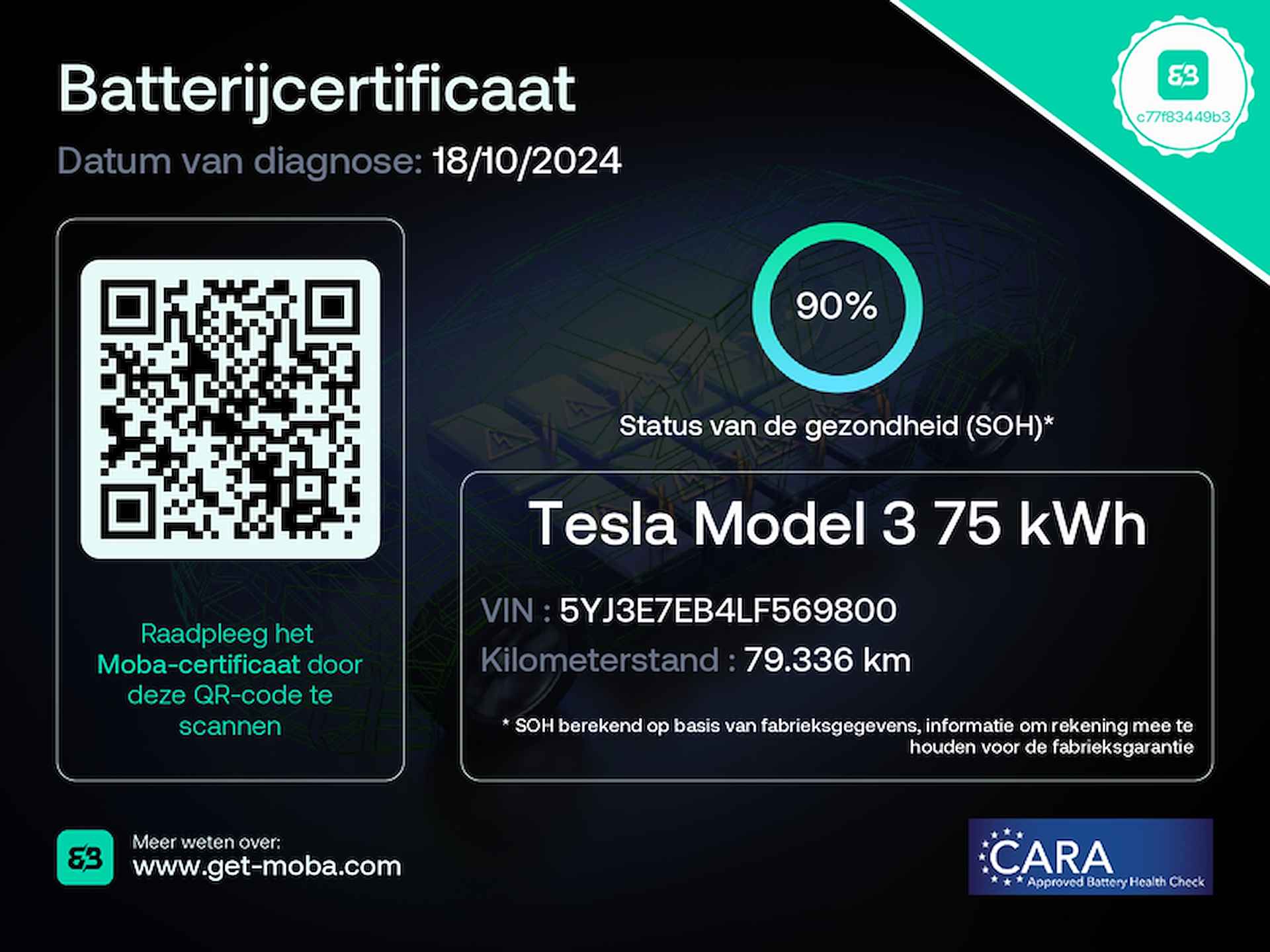 Tesla Model 3 Long Range 75 kWh NL-AUTO | PANODAK | LEDER - 7/34