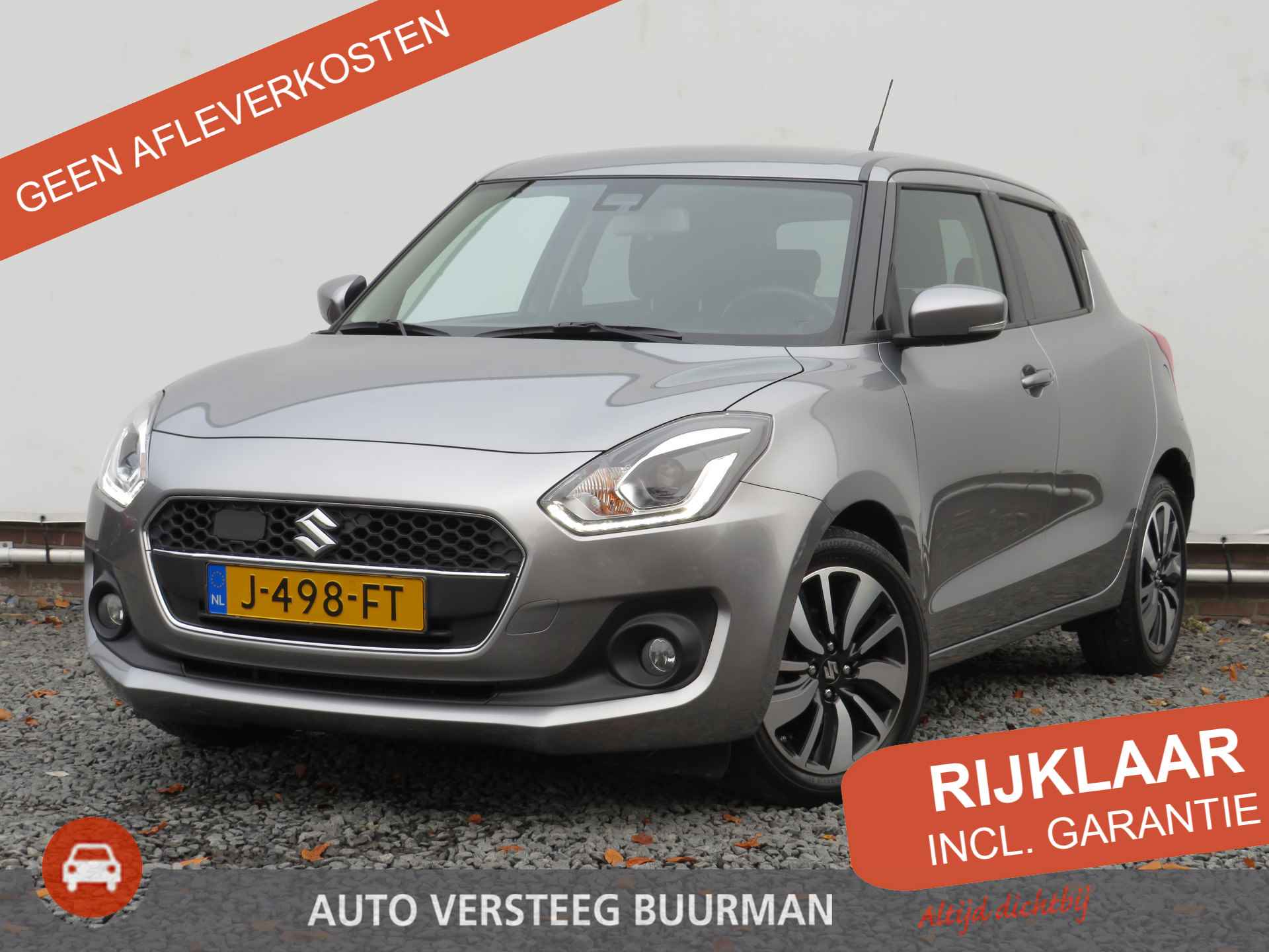 Suzuki Swift 1.2 Stijl/Style Smart Hybrid, 1e Eig. en Dealer onderhouden, Keyless, Cruise, Applecarpl./Andr. Auto, Stoelverwarm, Navigatie - 1/32