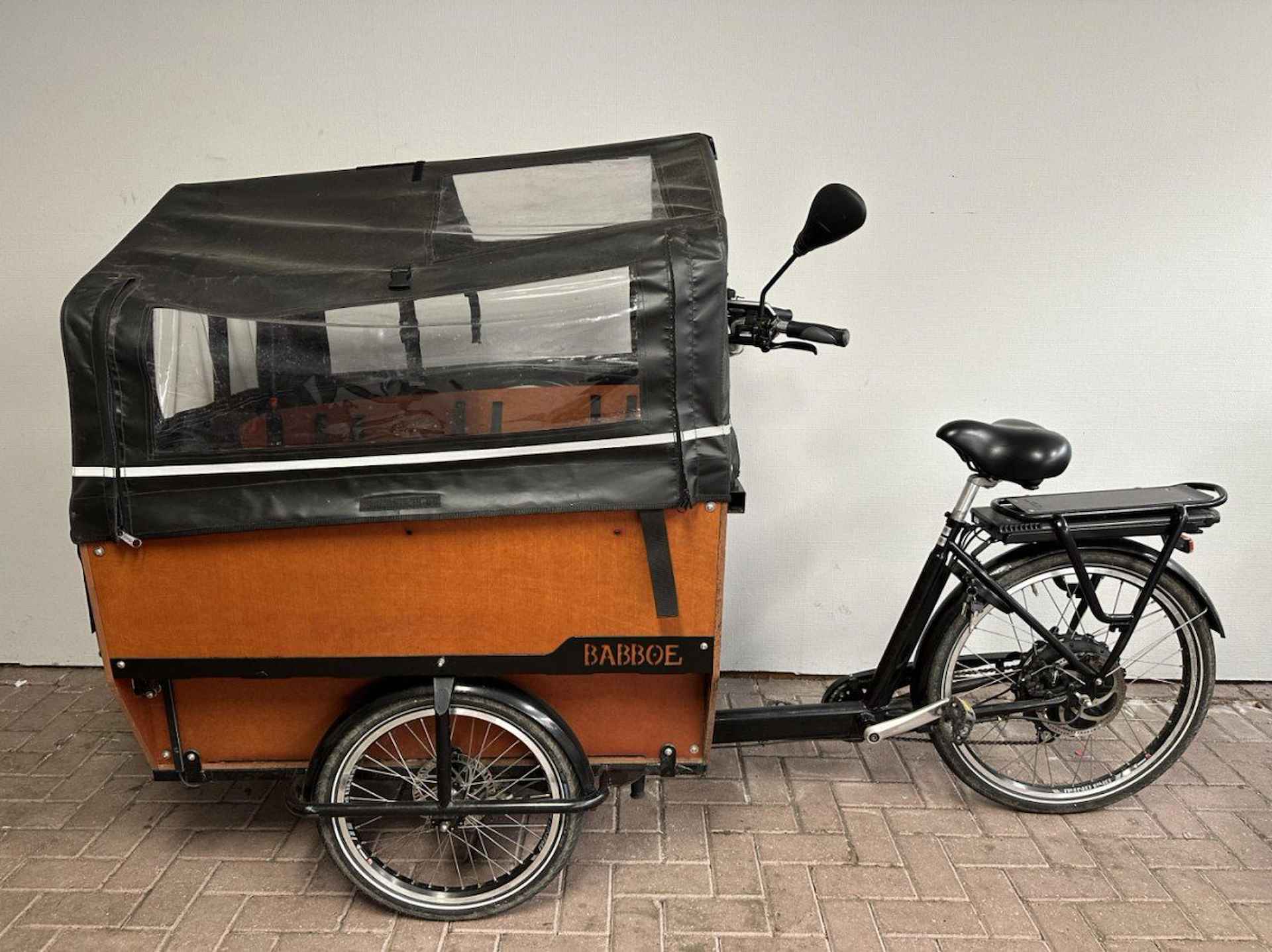 Babboe Max-E Sept 2022 853KM 450Wh met certificaat Bruin 52cm 2022