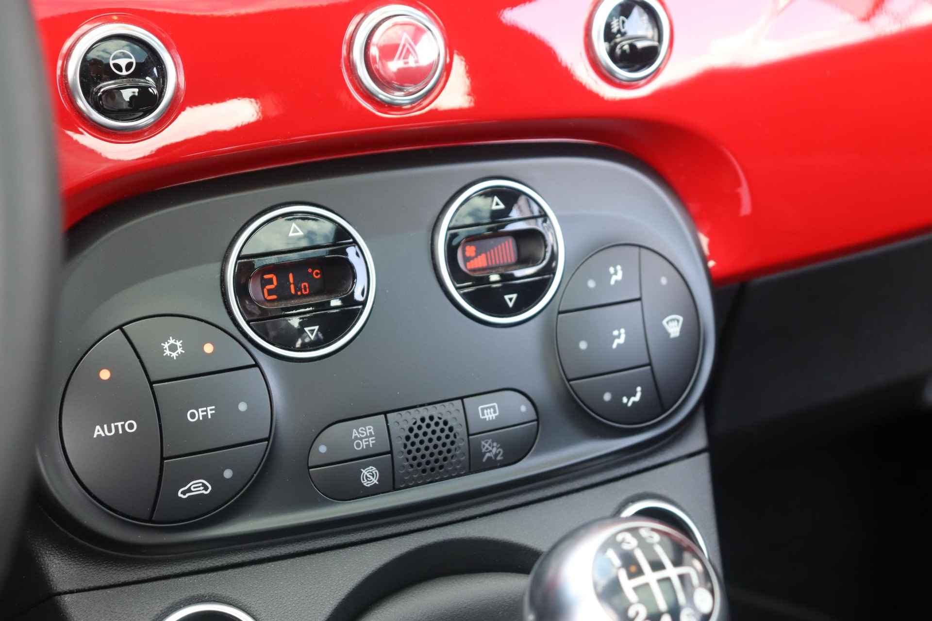 Fiat 500 1.0 Hybrid Sport / Apple CarPlay / Climate / Cruise / Panoramadak / 16'' velgen - 10/49
