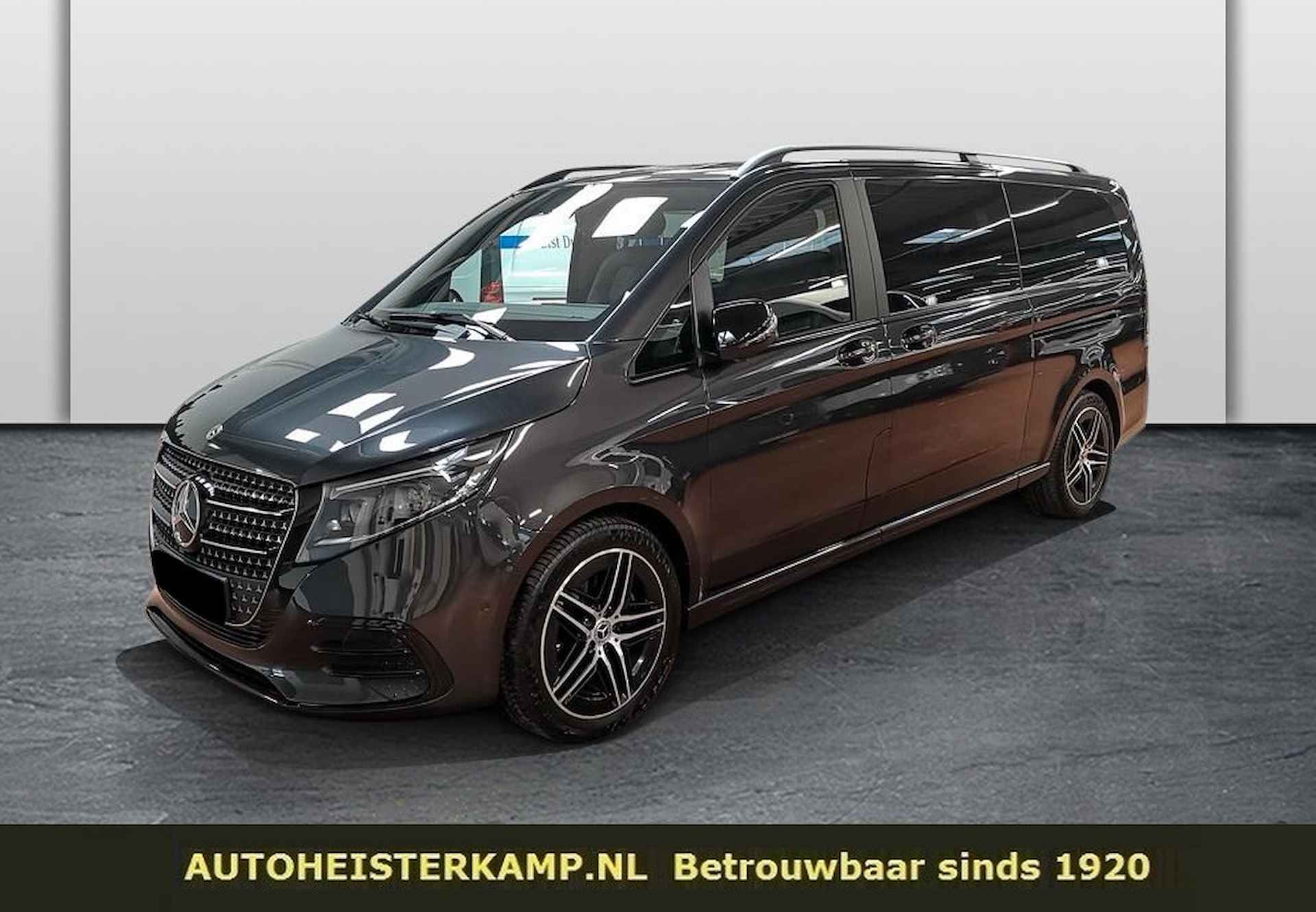 Mercedes-Benz V-Klasse 250d L3 AMG Line 8-Zitter 99.950 EX BTW EL. Schuifdeuren Memory Leder Distronic Night Pakket