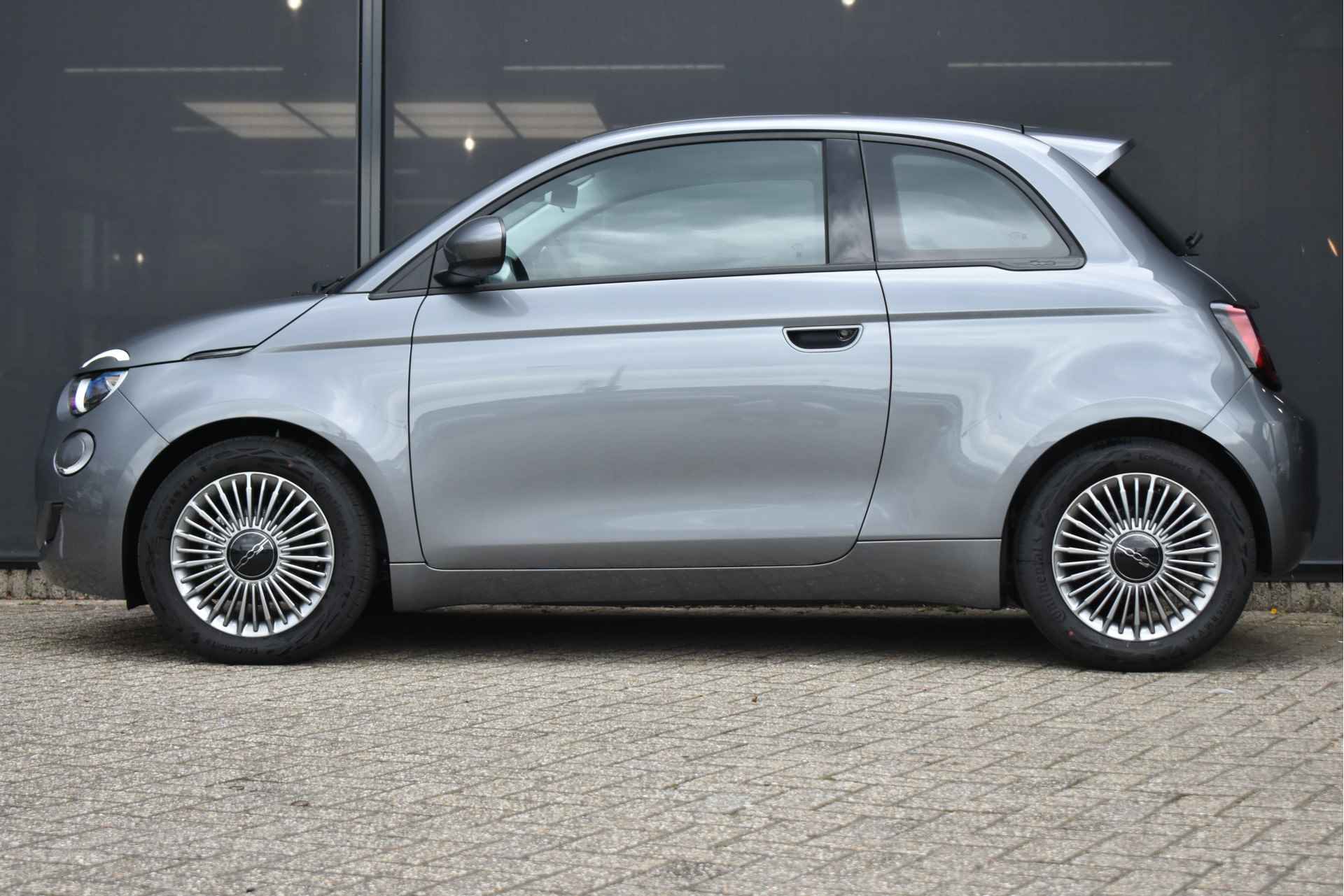 Fiat 500E Icon 24kWh 3 Fase VOORRAADACTIE! | Navigatie | 16"LMV | Cruise Control | Climate Control | !! - 4/40