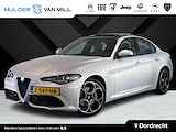 Alfa Romeo Giulia Ti 2.0 TURBO 280pk Q4 AWD AUTOMAAT | COGNAC LEDER | SCHUIF/KANTELDAK | NAVI | CAMERA | 19" LM-VELGEN |