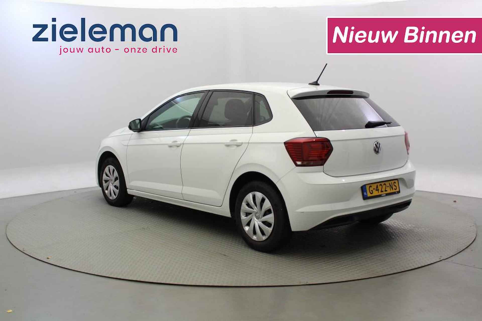 VOLKSWAGEN Polo 1.6 TDI Comfortline Automaat - Carplay, Half Leer - 3/28