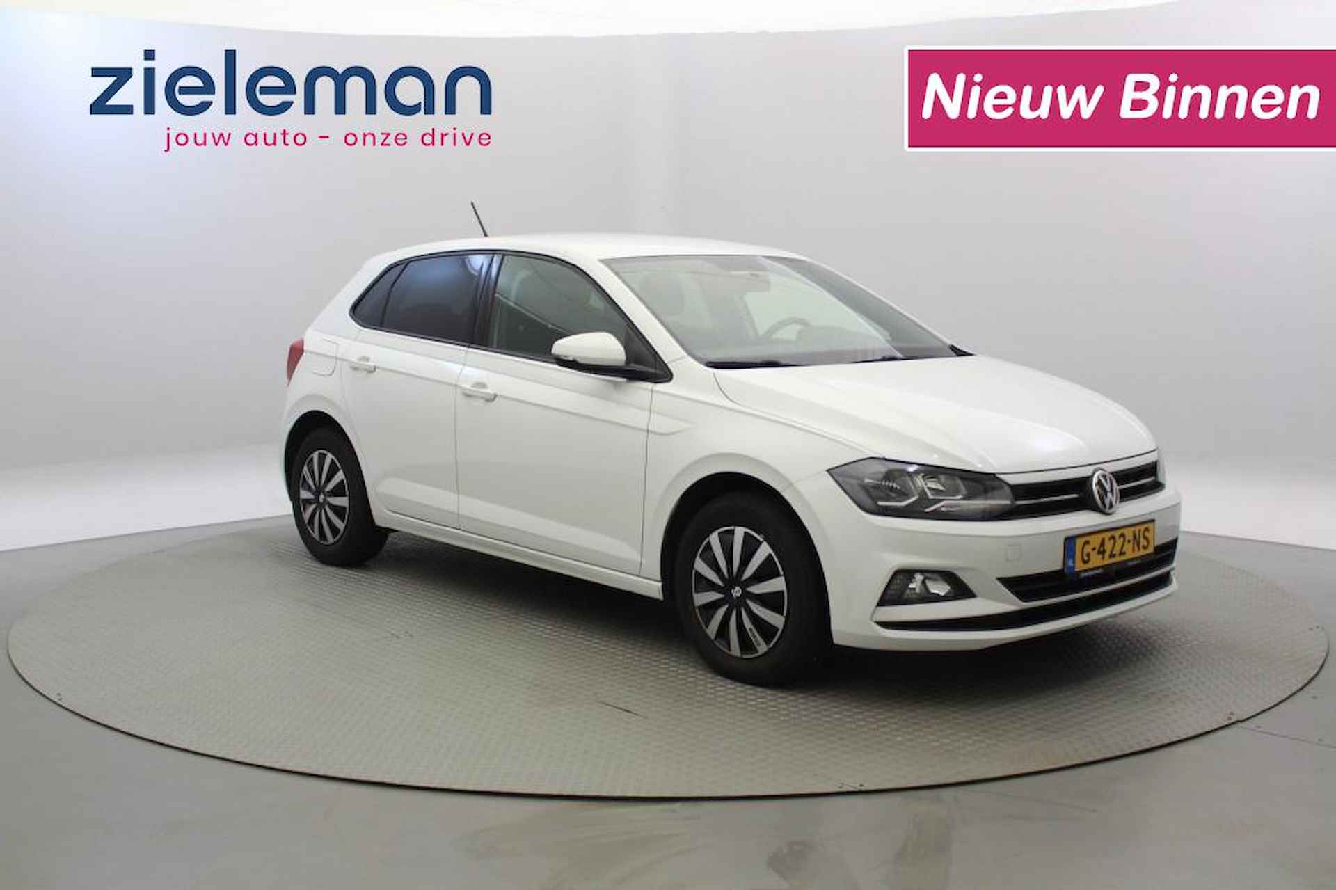 VOLKSWAGEN Polo 1.6 TDI Comfortline Automaat - Carplay, Half Leer