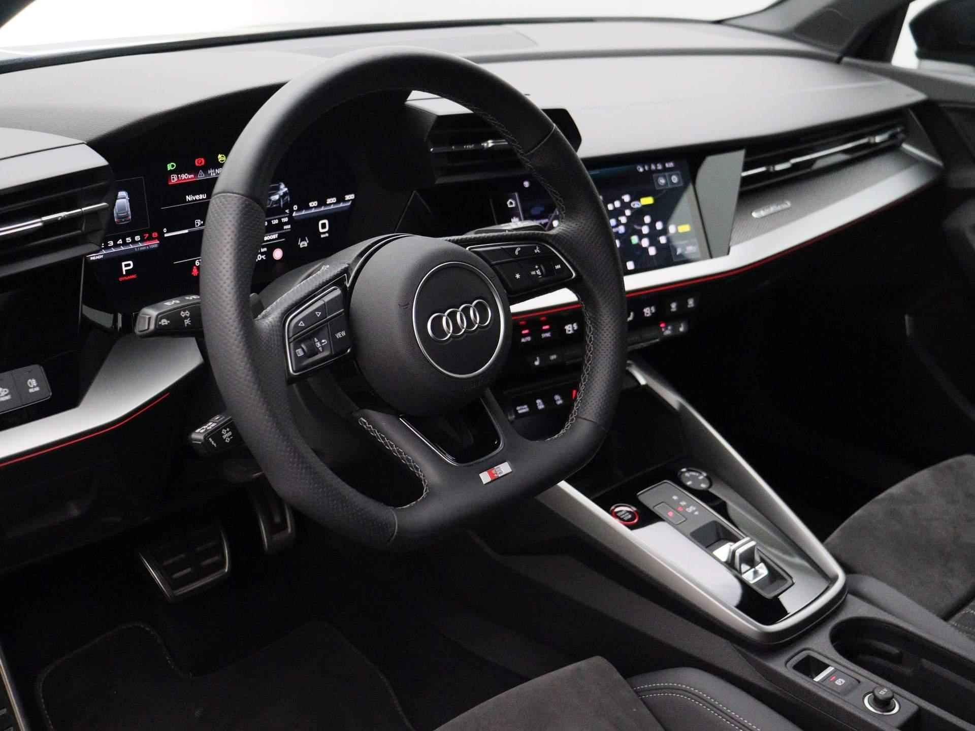 Audi S3 Sportback 2.0 TFSI quattro 310pk | Pano | Akrapovic| B&O | Ambienteverlichting | Adaptief Onderstel | Keyless | Hold-assist | Adaptive-cruise - 5/46