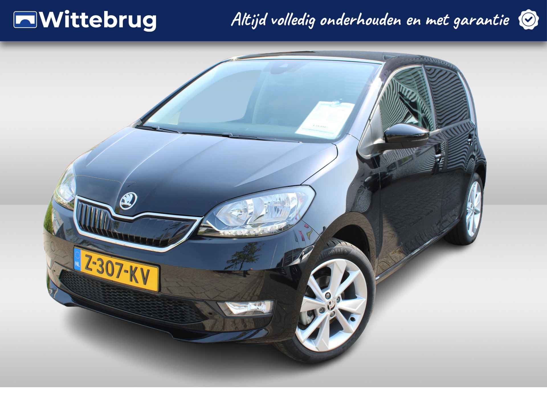 Škoda Citigo e-iV EV Best Of Airco / Navigatie via App / Bluetooth / 16"LM Velgen € 2000,- SEPP Subsidie mogelijk - 1/25