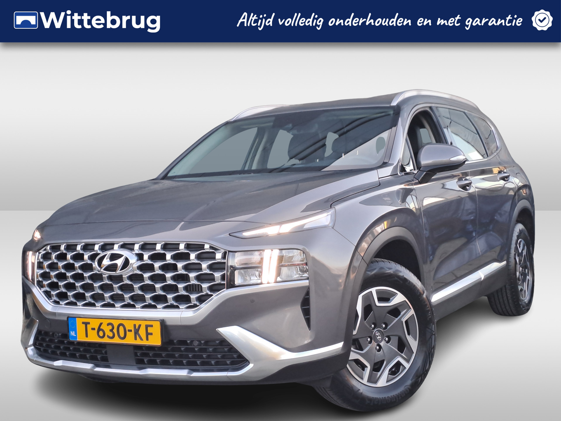 Hyundai Santa Fe 1.6 T-GDI HEV Automaat Comfort 7-persoons |Lederen bekleding | Adaptive cruise control | Stoelverwarming