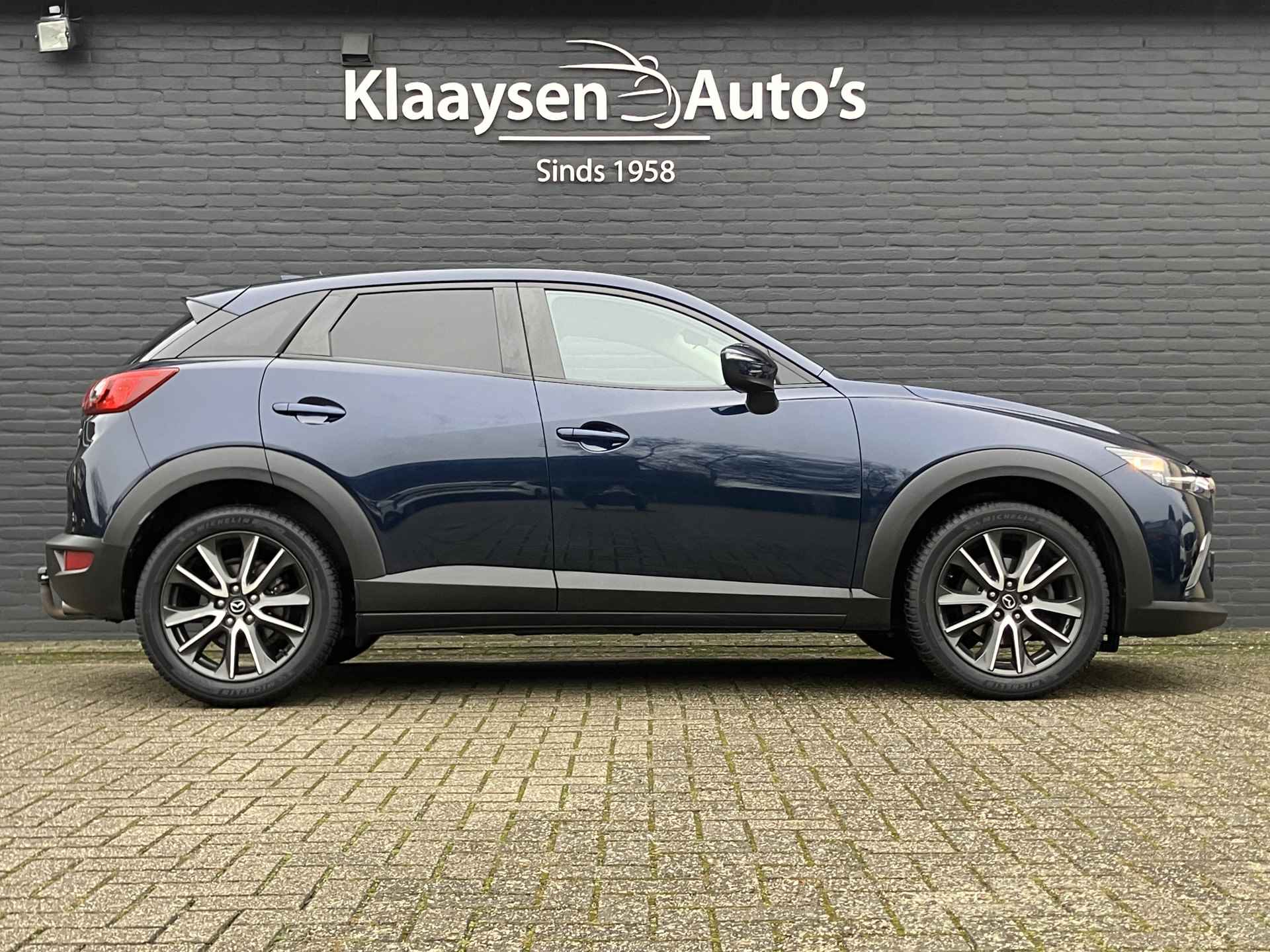 Mazda CX-3 2.0 SkyActiv-G 120 TS+ | dealer onderhouden | navigatie | trekhaak | cruise control | bluetooth | parkeersensoren - 5/34