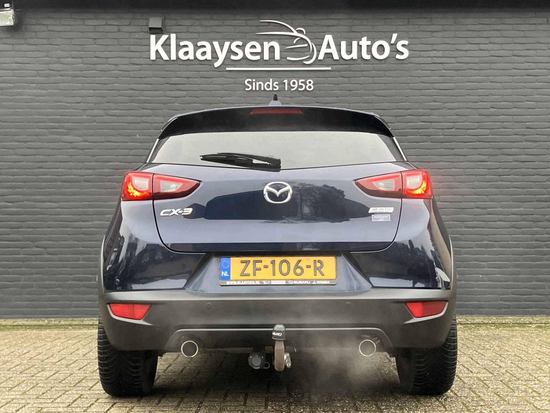 Mazda CX-3 2.0 SkyActiv-G 120 TS+ | dealer onderhouden | navigatie | trekhaak | cruise control | bluetooth | parkeersensoren - 7/34