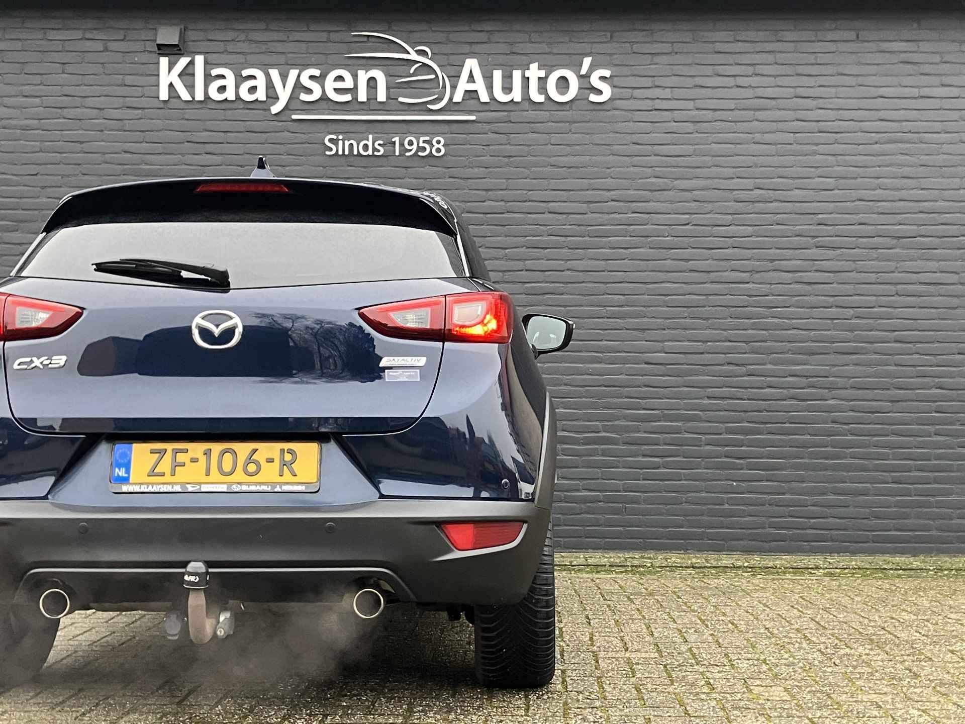 Mazda CX-3 2.0 SkyActiv-G 120 TS+ | dealer onderhouden | navigatie | trekhaak | cruise control | bluetooth | parkeersensoren - 13/34