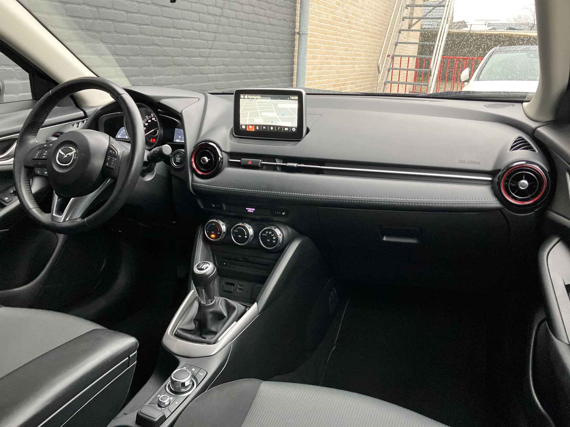 Mazda CX-3 2.0 SkyActiv-G 120 TS+ | dealer onderhouden | navigatie | trekhaak | cruise control | bluetooth | parkeersensoren - 16/34