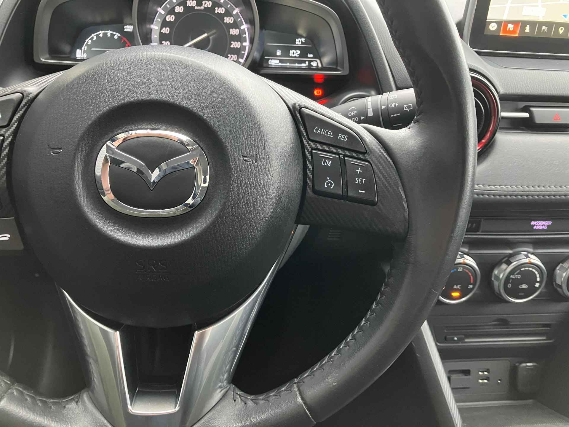 Mazda CX-3 2.0 SkyActiv-G 120 TS+ | dealer onderhouden | navigatie | trekhaak | cruise control | bluetooth | parkeersensoren - 25/34