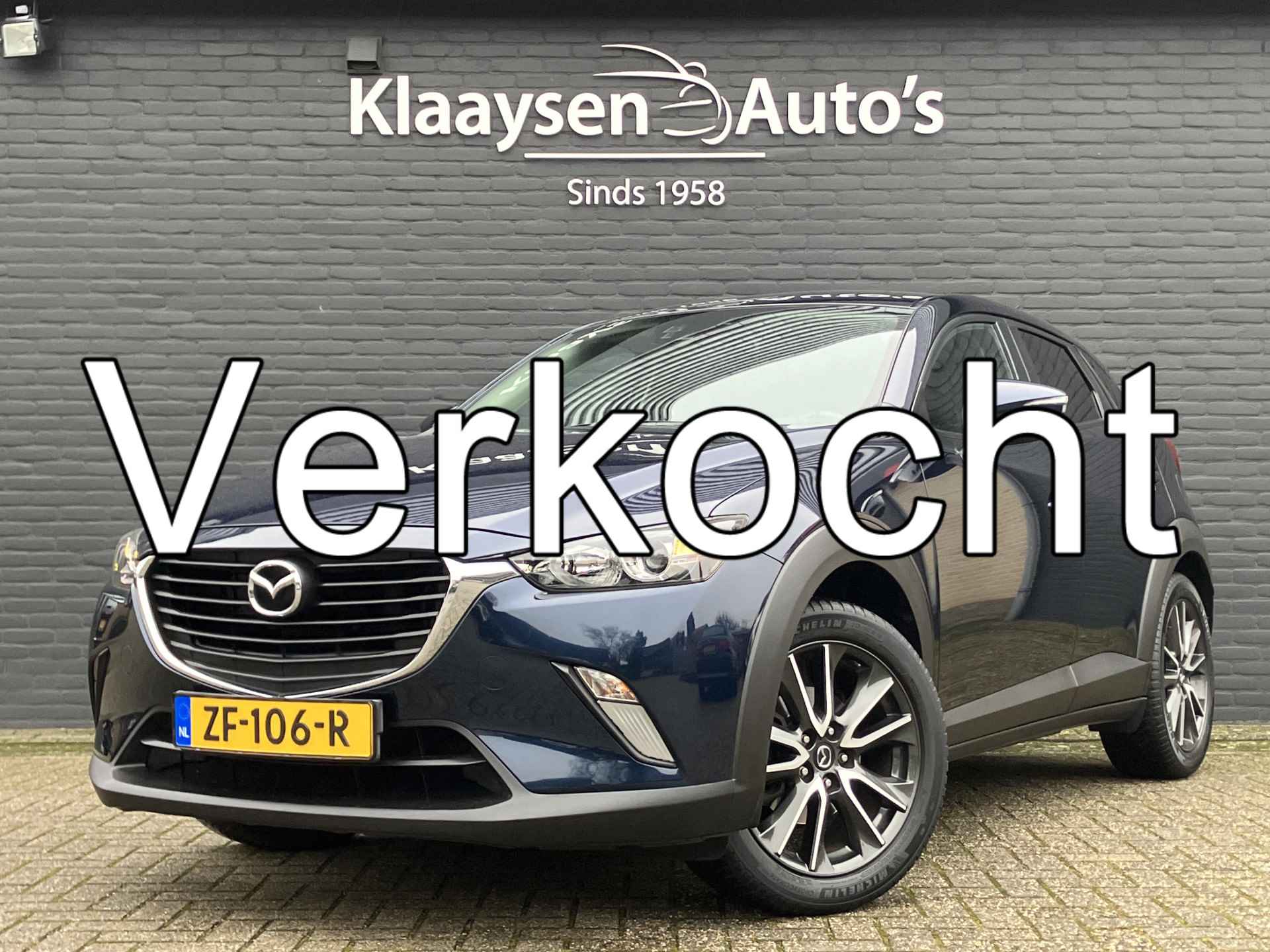 Mazda CX-3 2.0 SkyActiv-G 120 TS+ | dealer onderhouden | navigatie | trekhaak | cruise control | bluetooth | parkeersensoren