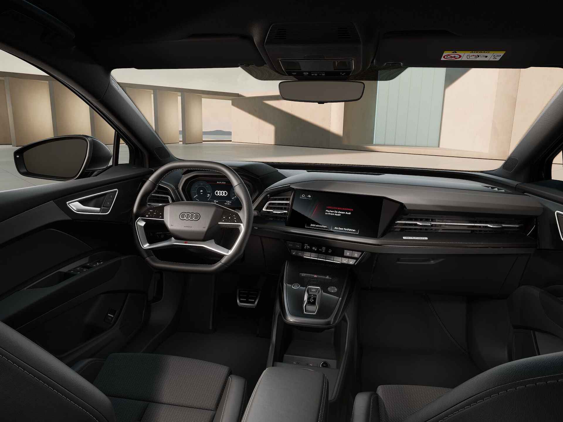 Audi Q4 Sportback e-tron (A1) 45 quattro S Edition 82 kWh | Assistentie Pakket | Privacyglas | 286 pk - 5/6