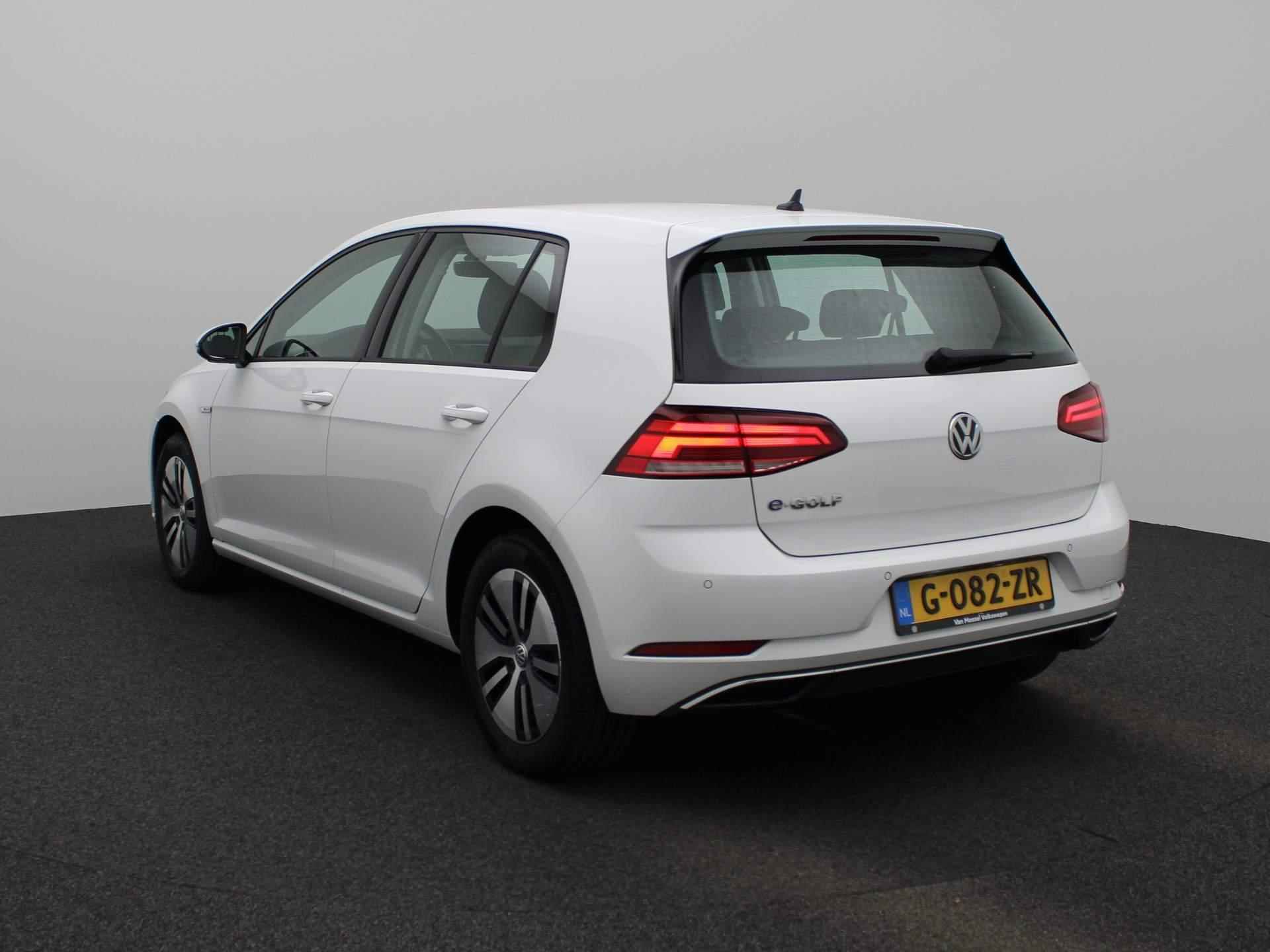 Volkswagen e-Golf E-DITION | Warmtepomp | Navi | Adaptive Cruise | LED | PDC V+A | Spiegel-pakket | 12 Maand BOVAG Garantie! | - 2/37