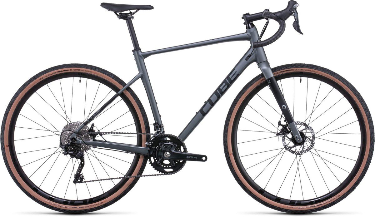 CUBE NUROAD PRO Heren INKGREY/BLACK 53cm S 2024