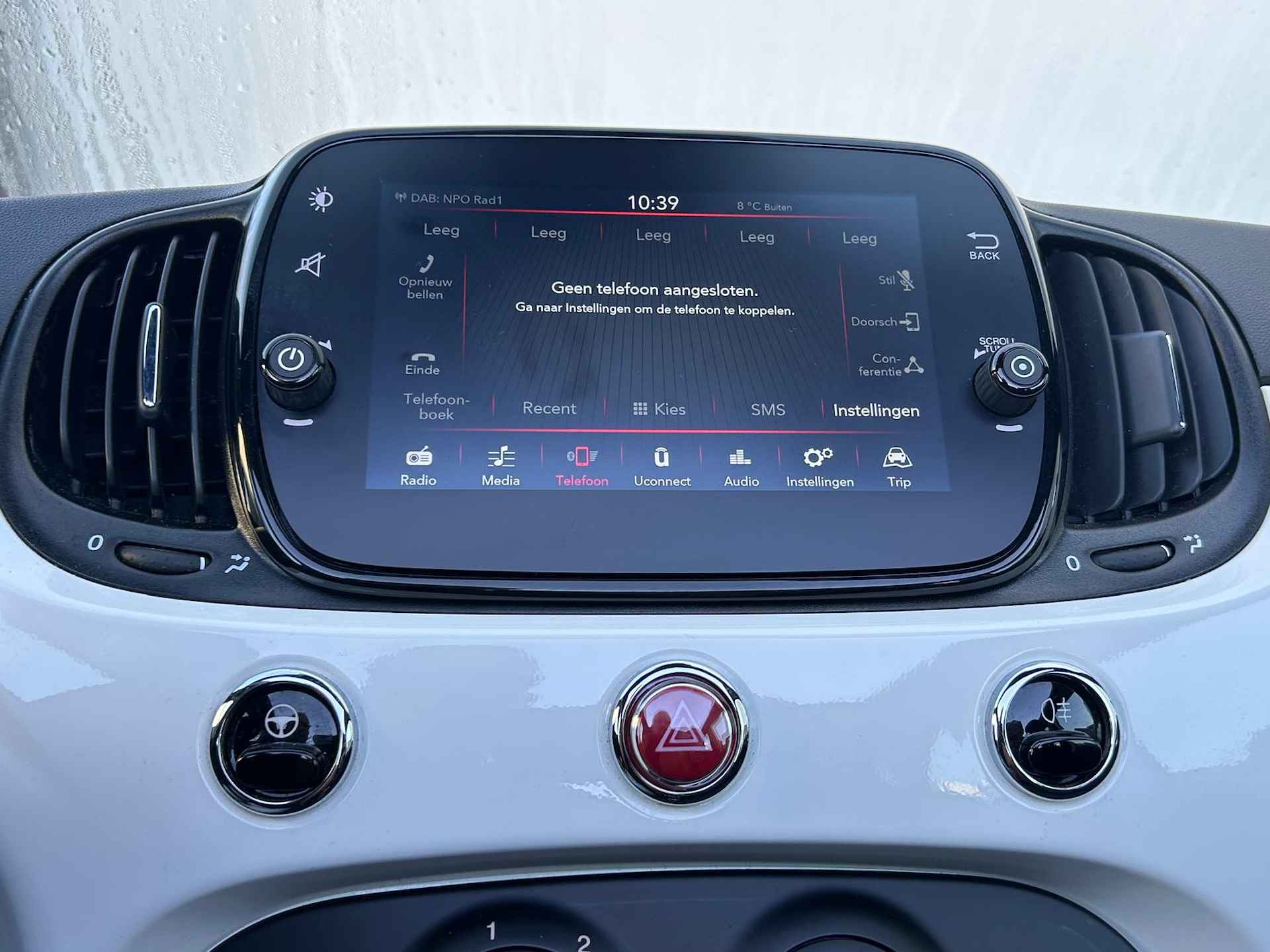 Fiat 500 500C 1.0 70pk Dolcevita Hybrid | Navigatie by App | Airco | Apple Carplay/Android Auto | Bluetooth telefoonverbinding | - 19/27