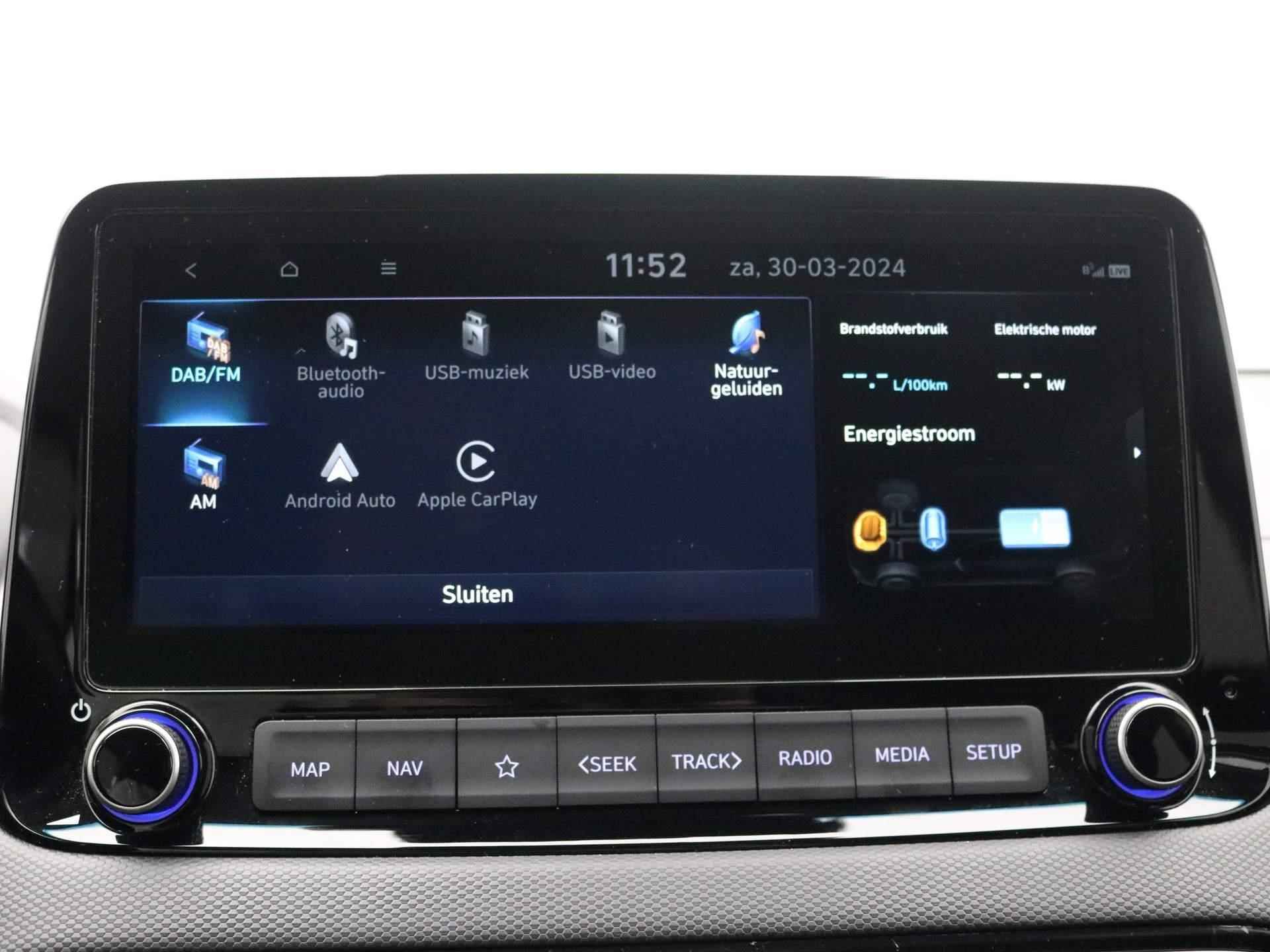 Hyundai Kona 1.6 GDI HEV Fashion AUTOMAAT / Navigatie / Trekhaak / HUD Display / Two-Tone lak / Adaptive Cruise Control / All seasonbanden / 1ste Eigenaar / Historie bekend / NL auto / - 52/65