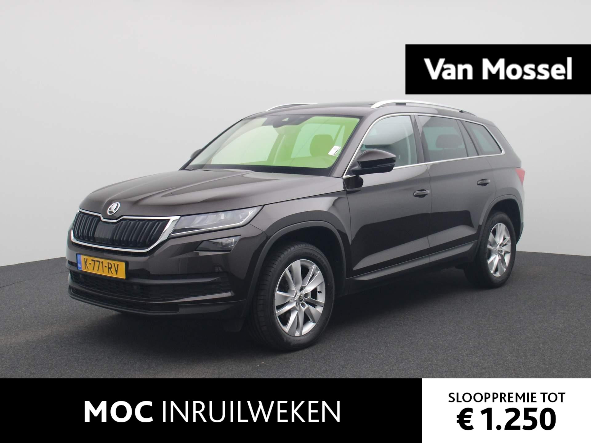 Skoda Kodiaq 1.5 TSI Business Edition | Half-Leder | Navigatie | Camera | Panoramadak | Lichtmetalen Velgen | LED | Parkeersensoren |