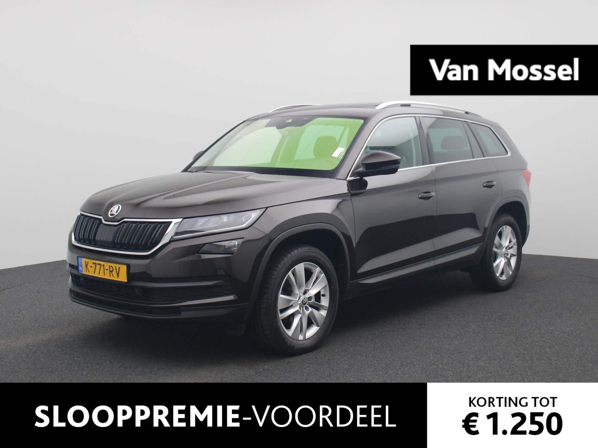 Skoda Kodiaq 1.5 TSI Business Edition | Half-Leder | Navigatie | Camera | Panoramadak | Lichtmetalen Velgen | LED | Parkeersensoren |