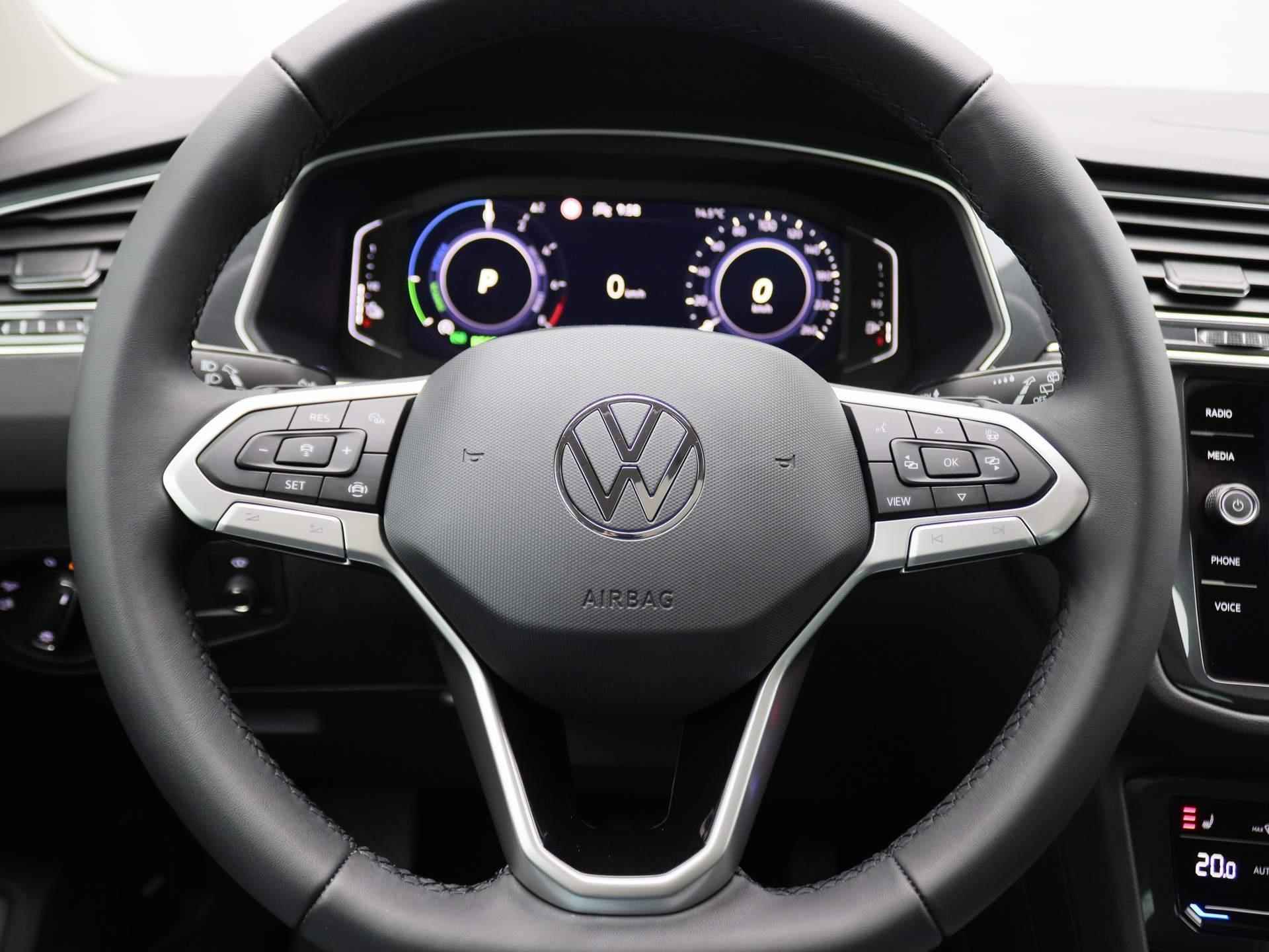 Volkswagen Tiguan 1.4 TSI eHybrid Elegance 245PK DSG Panoramadak, head-up, achteruitrijcamera, LED Matrix, easy open, winterpakket, ErgoActive stoelen, 18'' lichtmetaal - 18/50